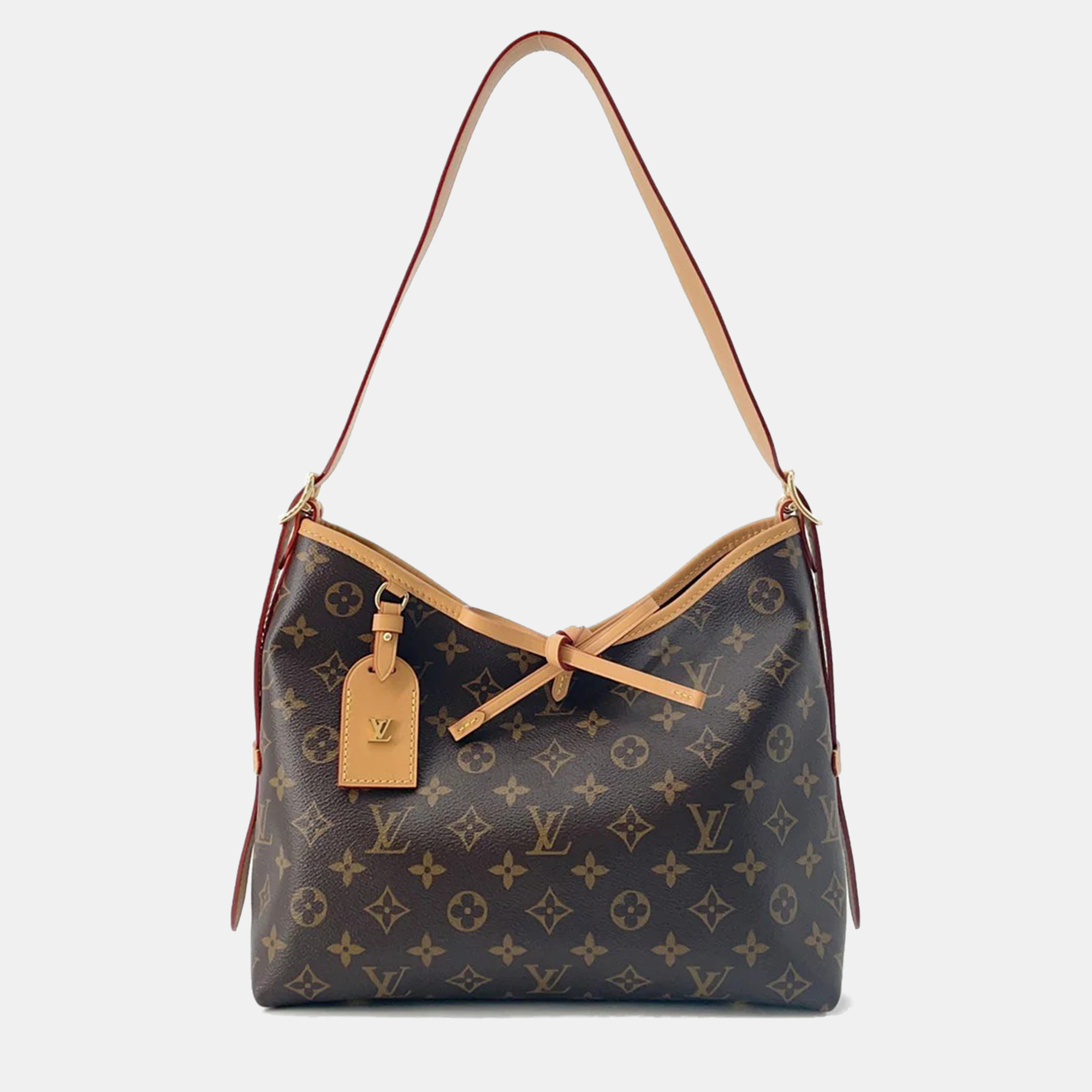 

Louis Vuitton Carryall Nm PM Bordeaux Monogram Shoulder Bag, Brown