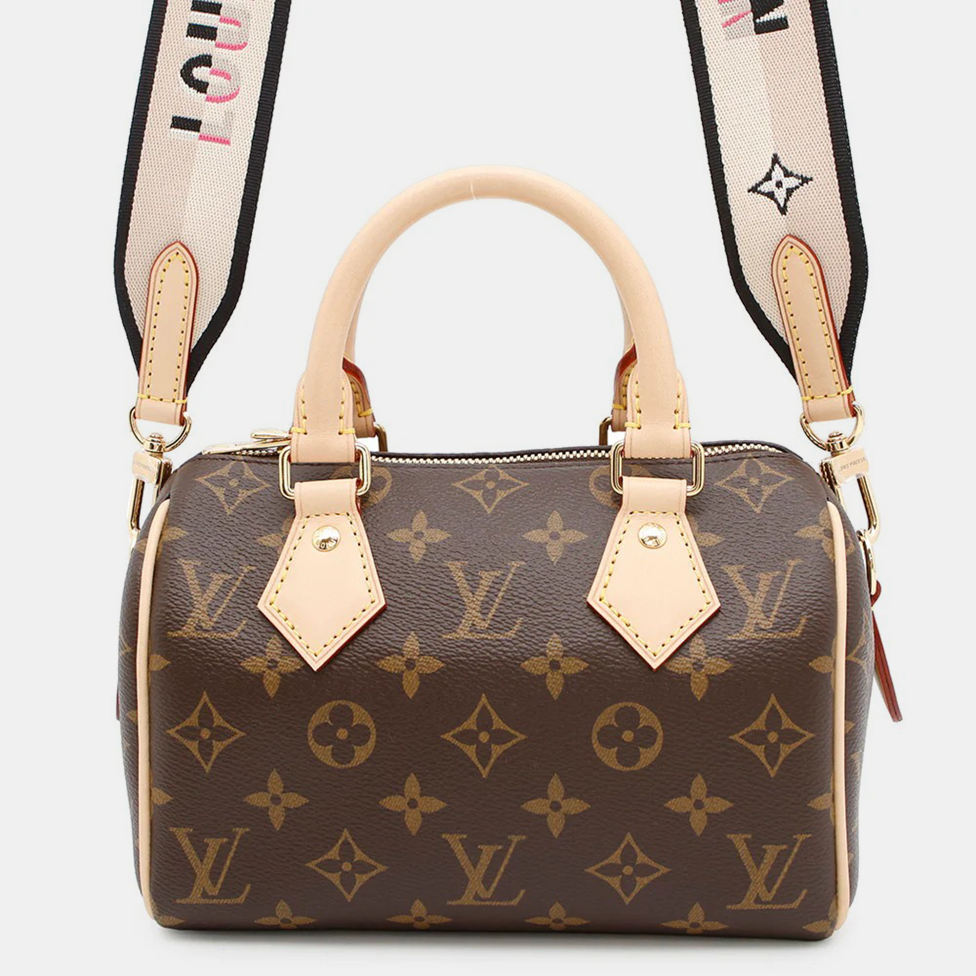 

Louis Vuitton Speedy Bandouliere 20 Noir Handbag, Brown