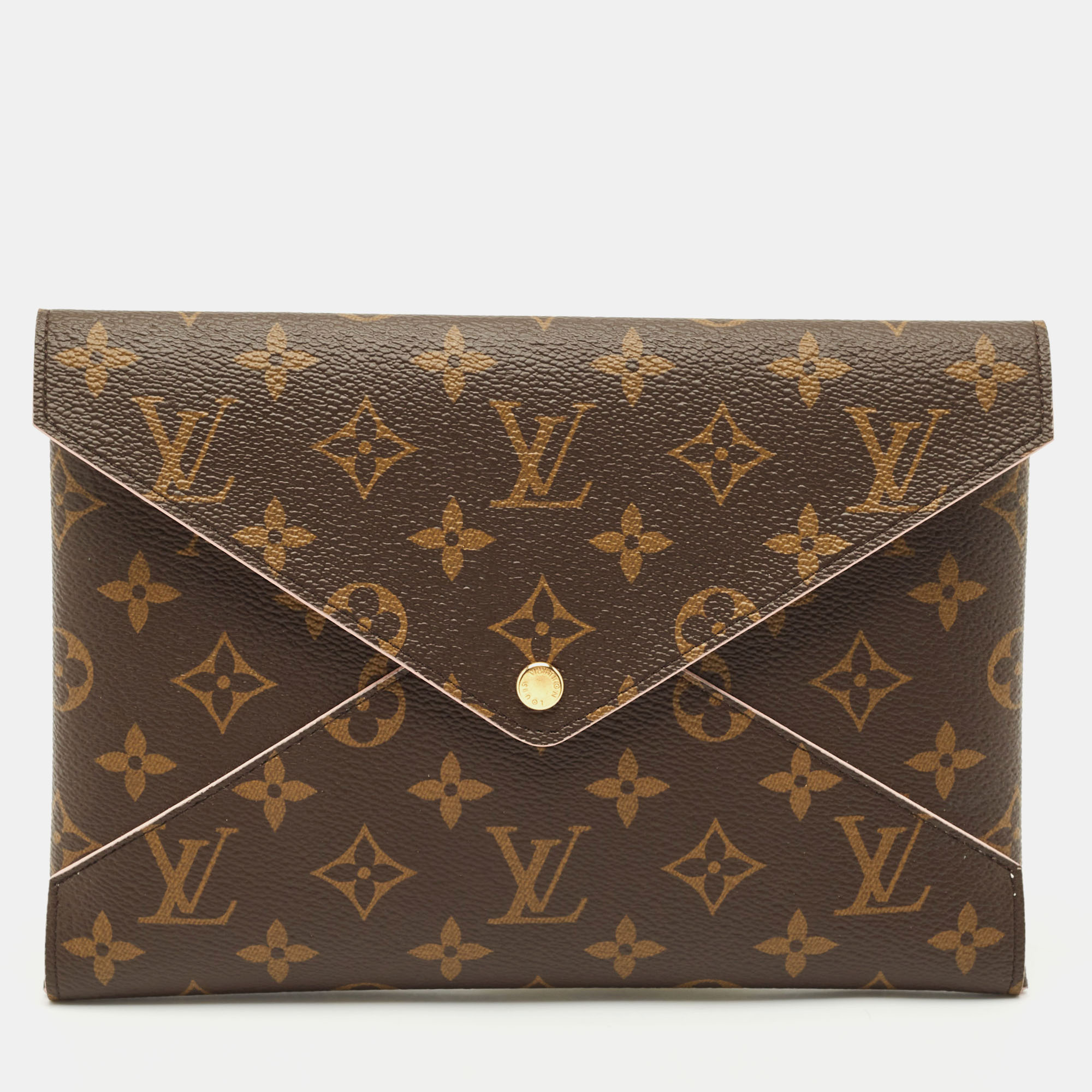 

Louis Vuitton Monogram Canvas Kirigami Pochette, Brown