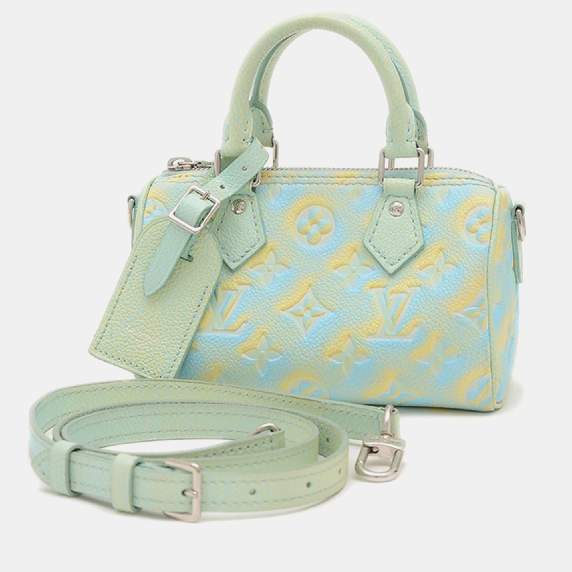 

Louis Vuitton Speedy Bandouliere 20 Vert Leather Shoulder Bag, Green
