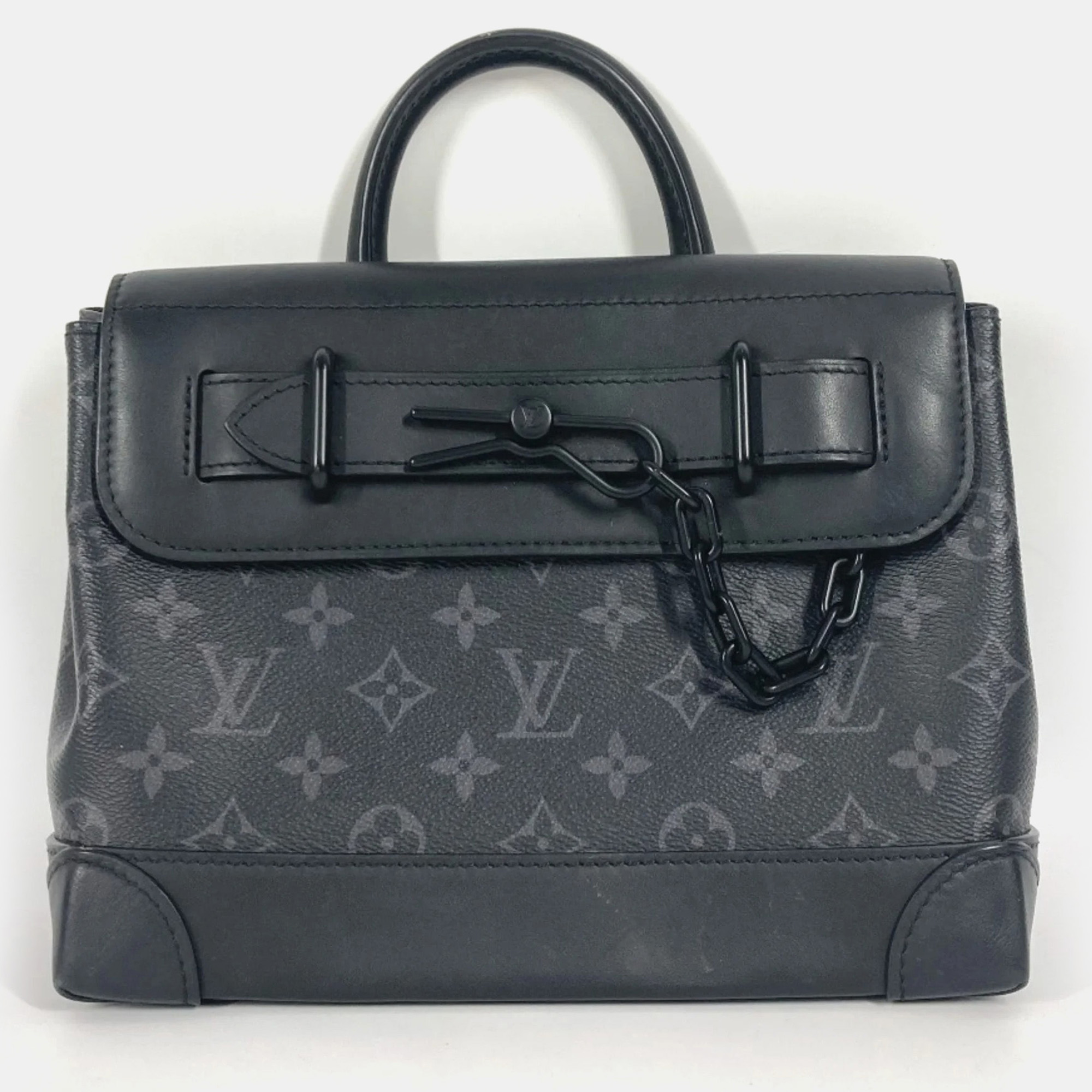 

Louis Vuitton Steamer PM Black Monogram Eclipse Canvas Crossbody Bag