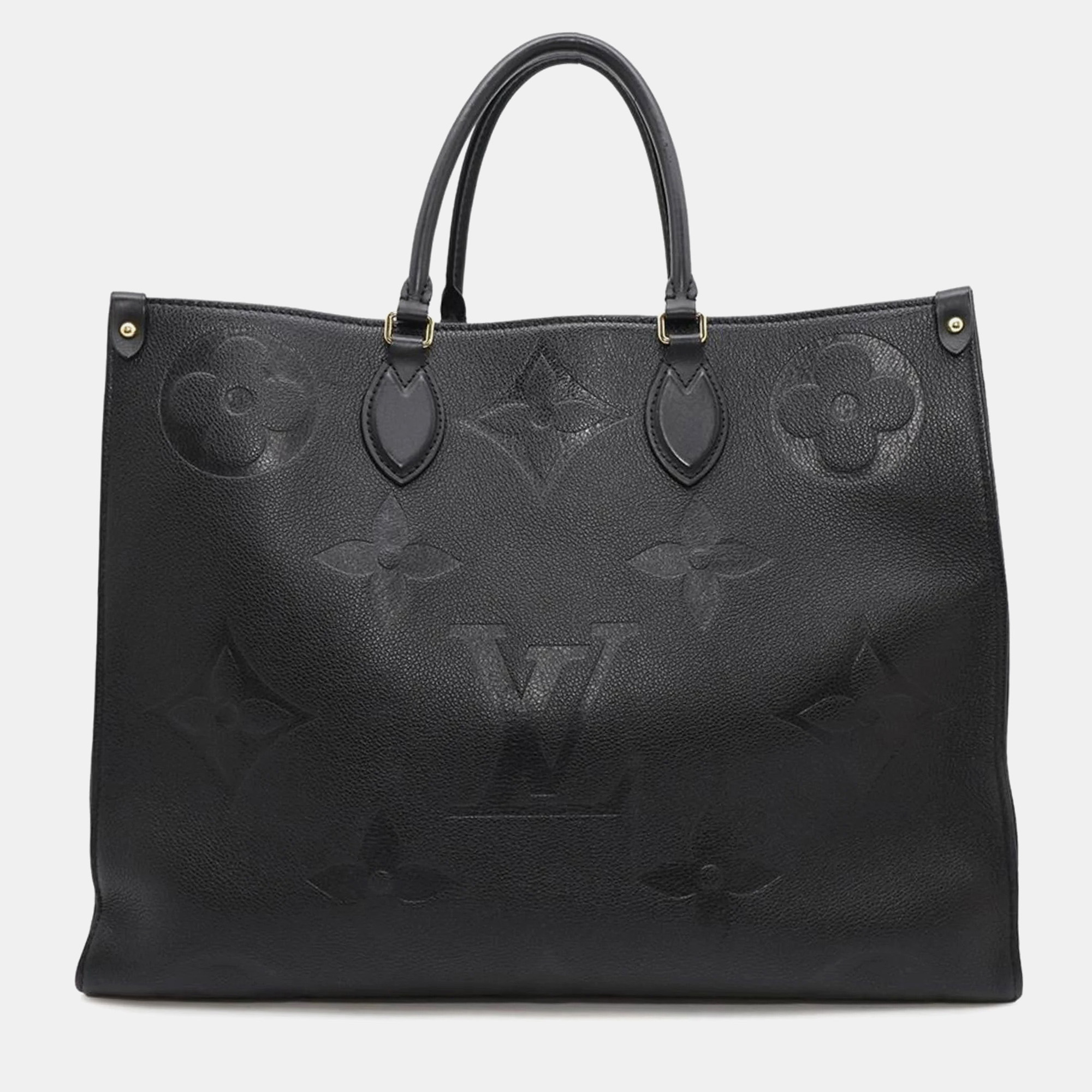 

Louis Vuitton OnTheGo GM Black Monogram Empreinte Leather Shoulder Bag