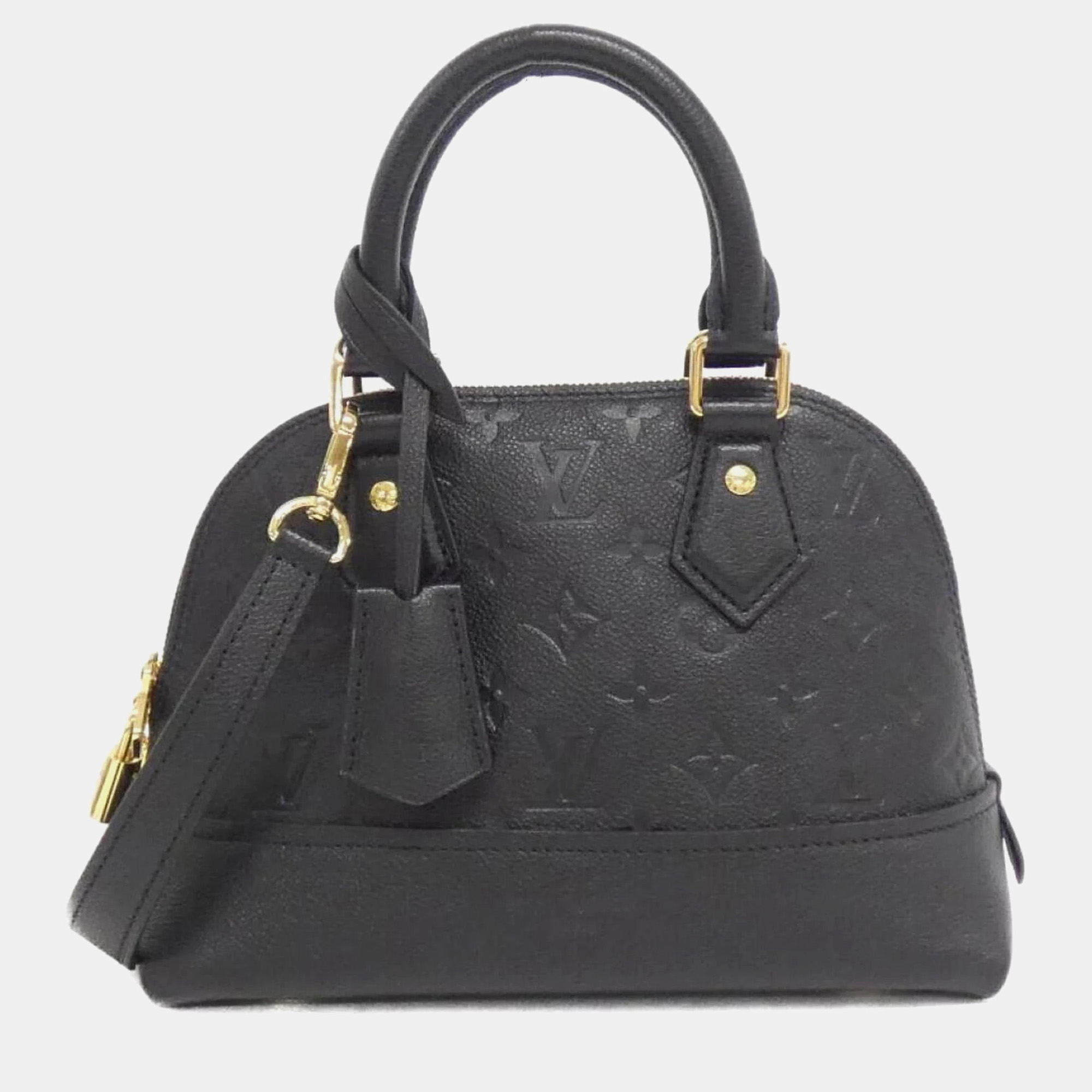 

Louis Vuitton Neo Alma BB Black Monogram Empreinte Leather Handbag