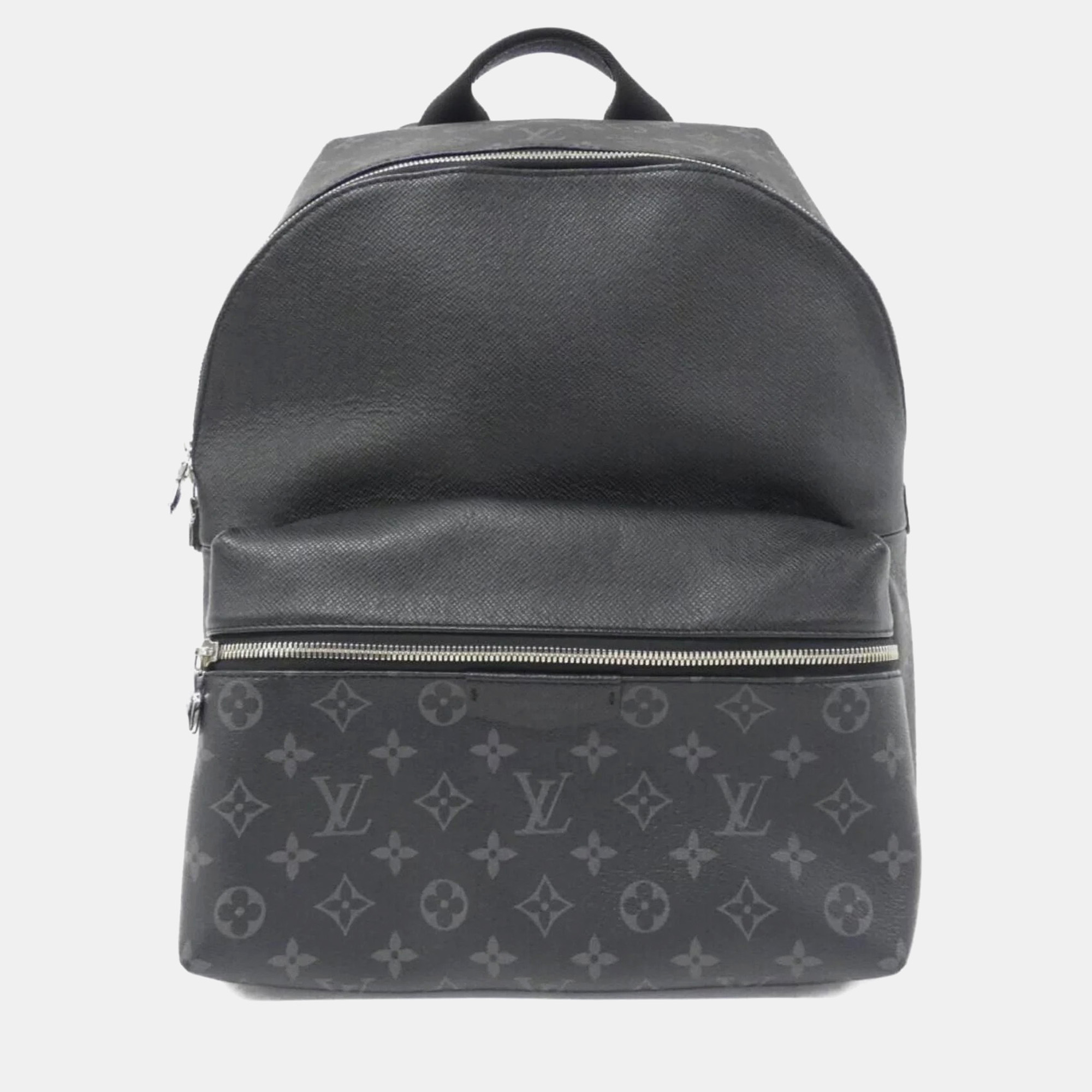 

Louis Vuitton Discovery Black Taiga Leather Backpack