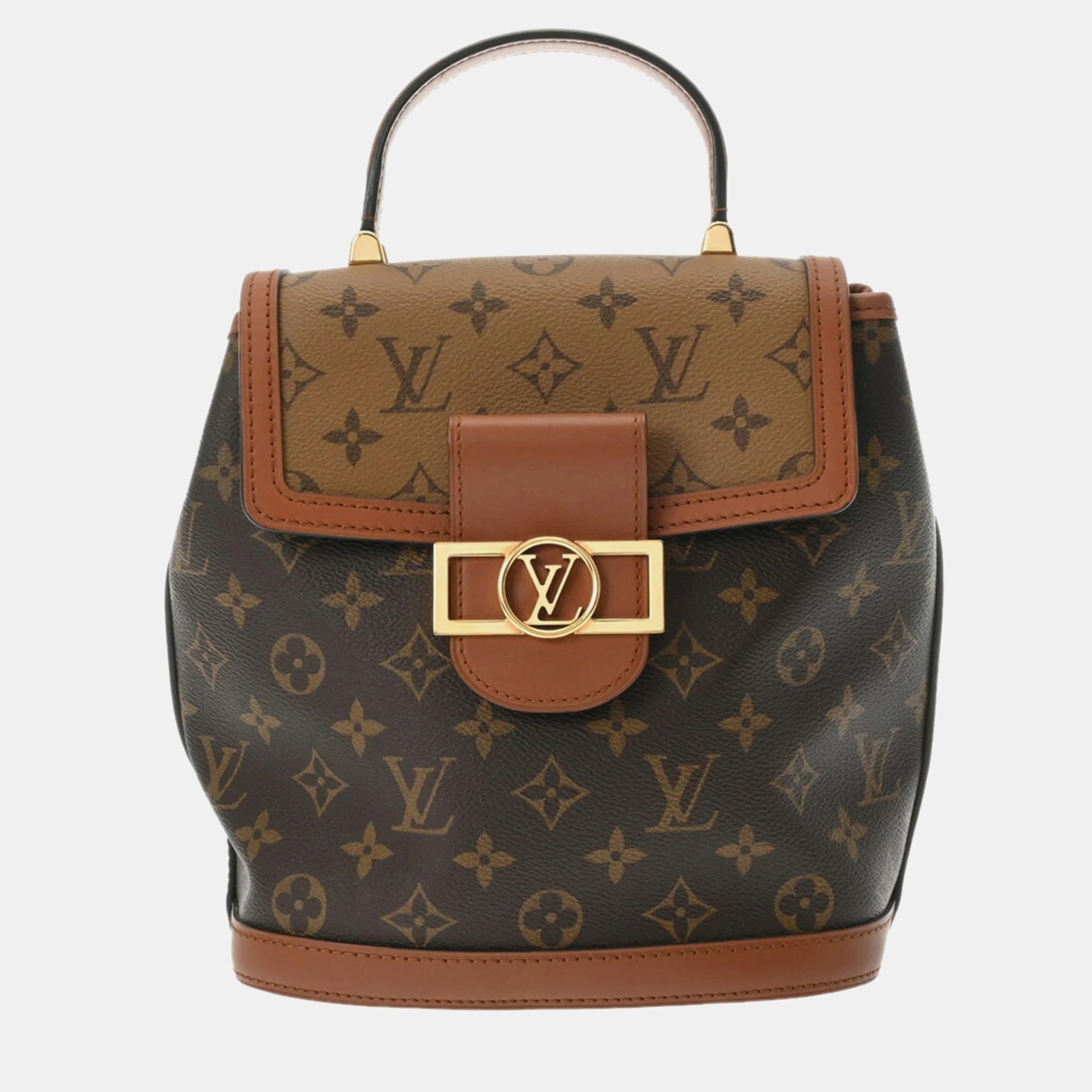 

Louis Vuitton Dauphine Brown Monogram Reverse Canvas Backpack