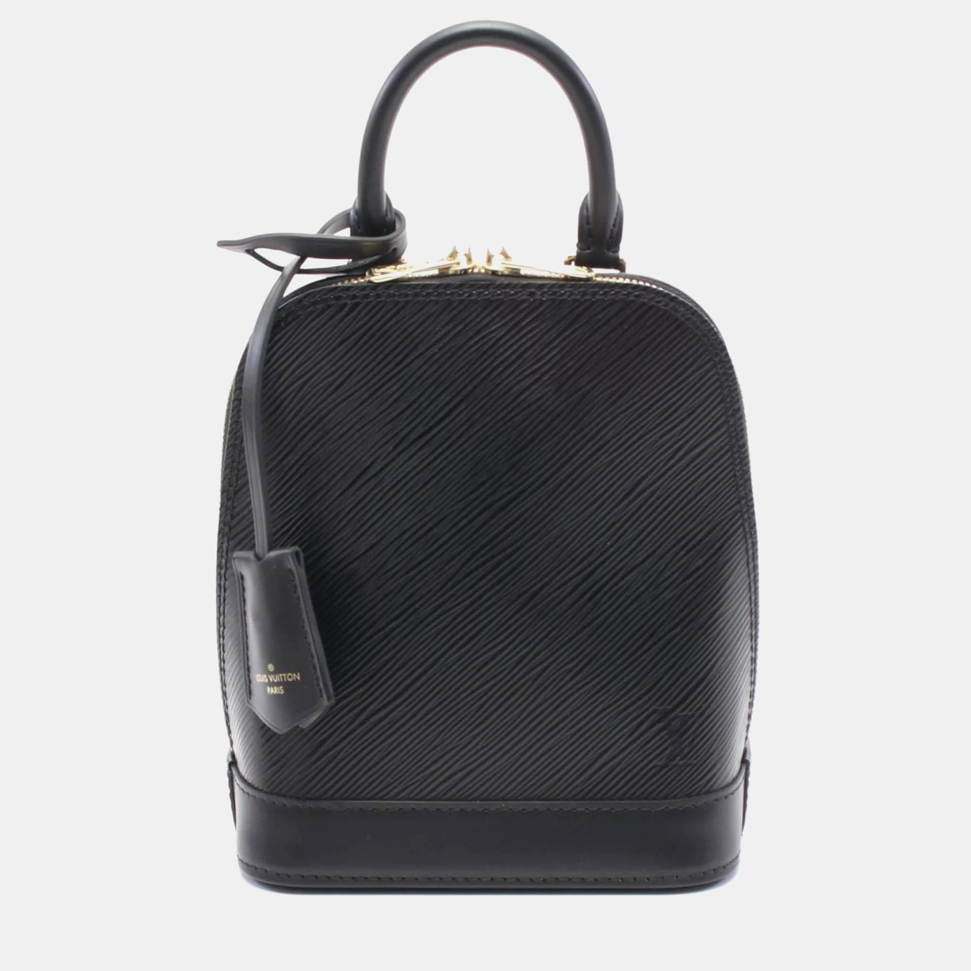 

Louis Vuitton Alma Black Epi Leather Backpack