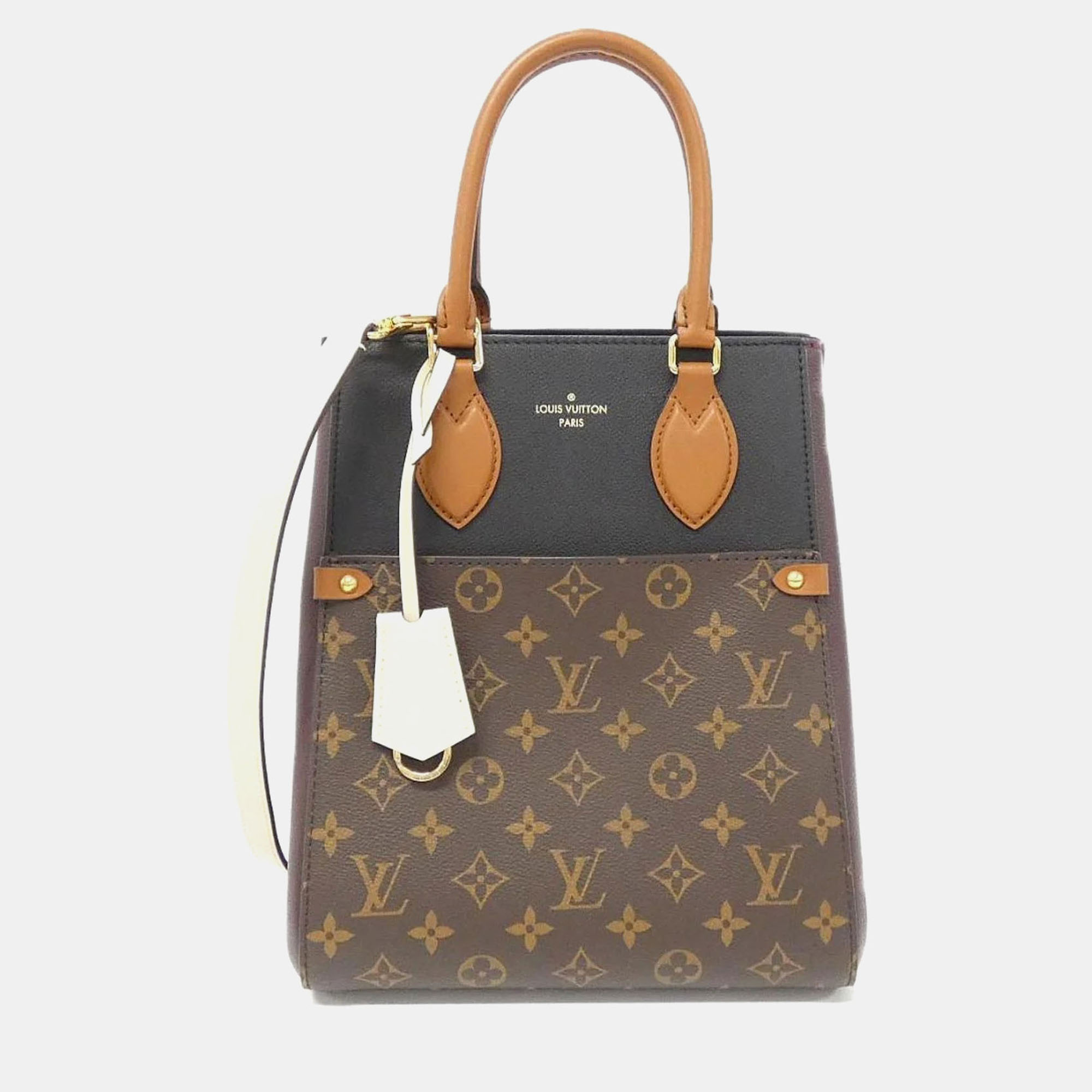 

Louis Vuitton Fold MM Brown Monogram Canvas Tote Bag