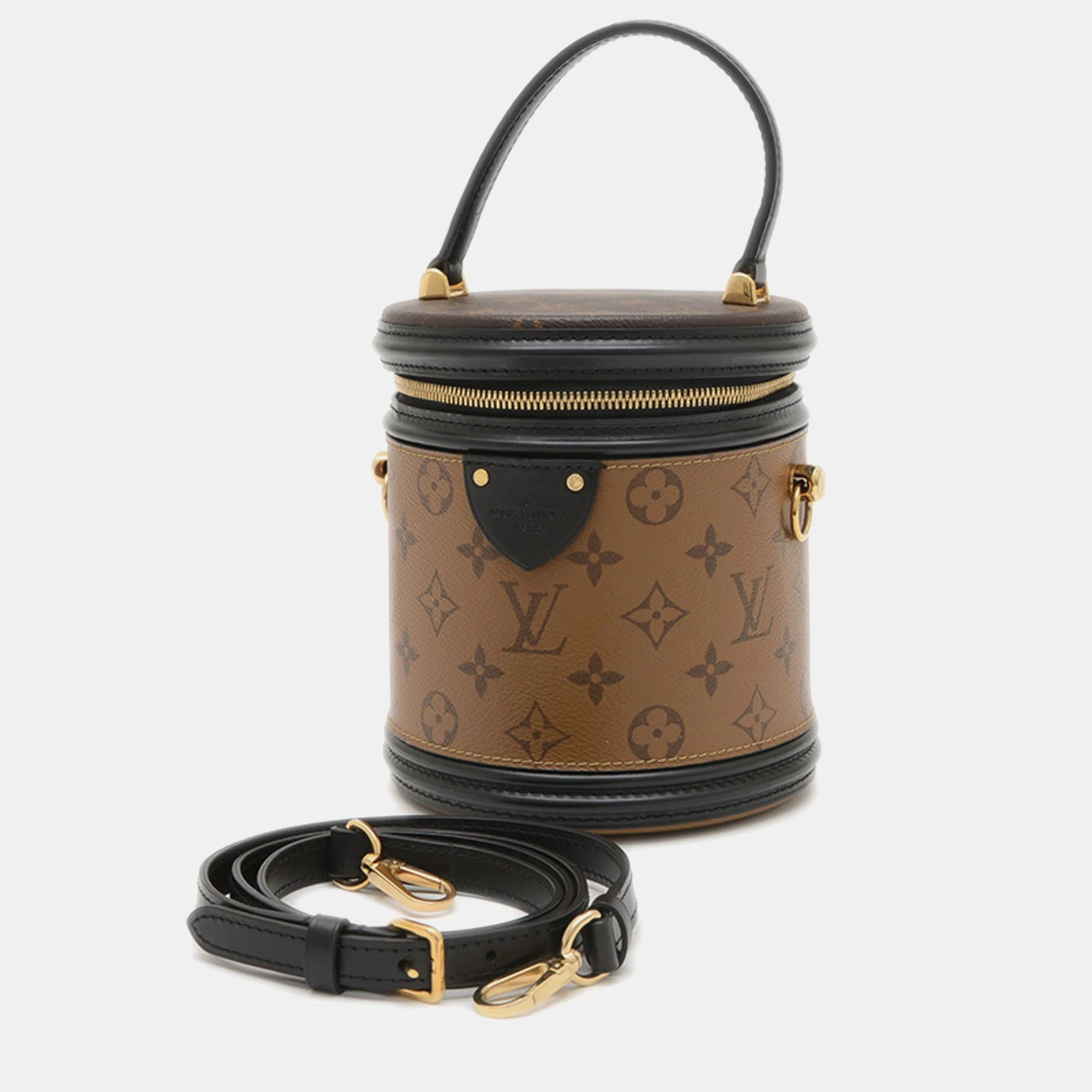 

Louis Vuitton Cannes Brown Monogram Reverse Canvas Shoulder Bag