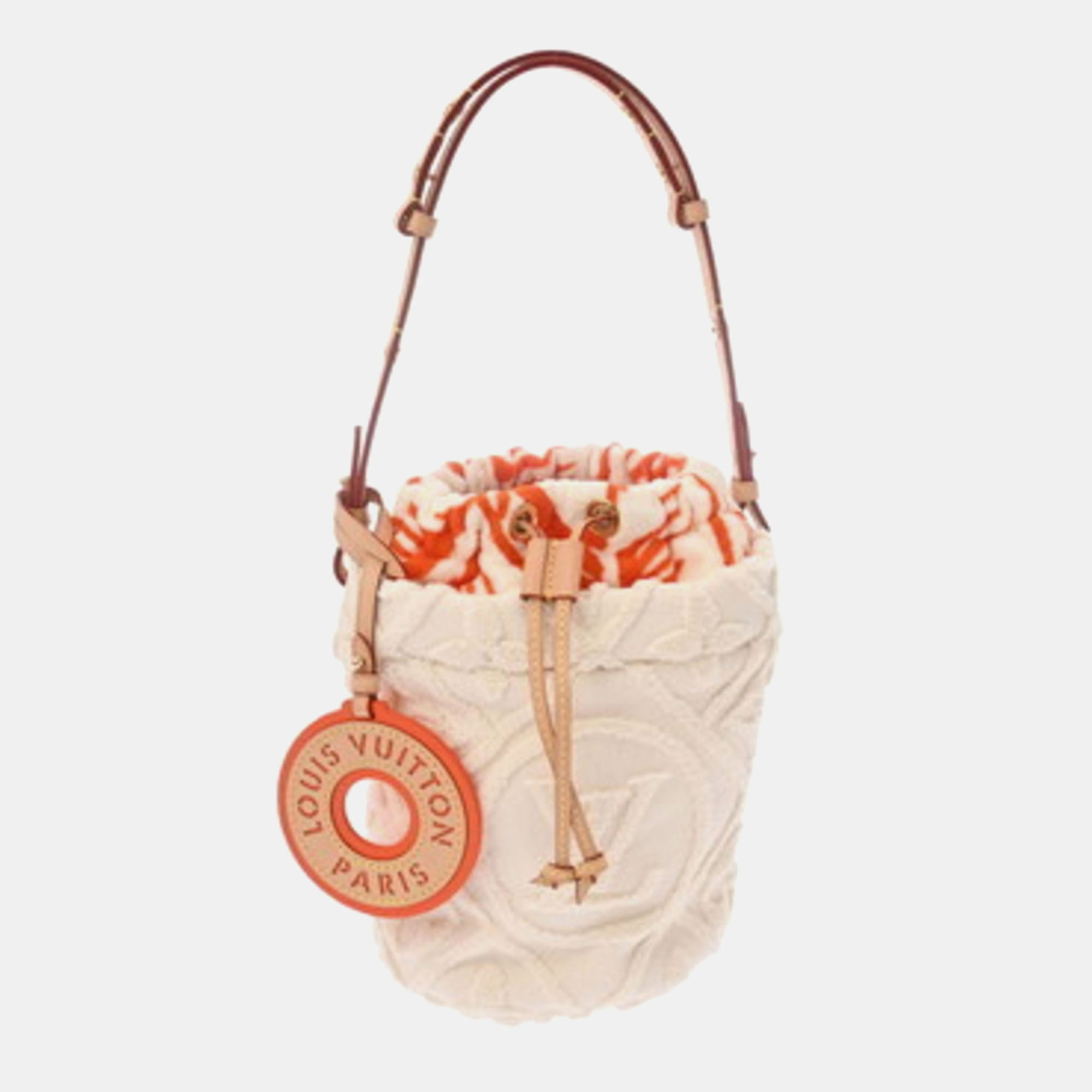 

Louis Vuitton Vacation Beige Cotton Bucket Bag