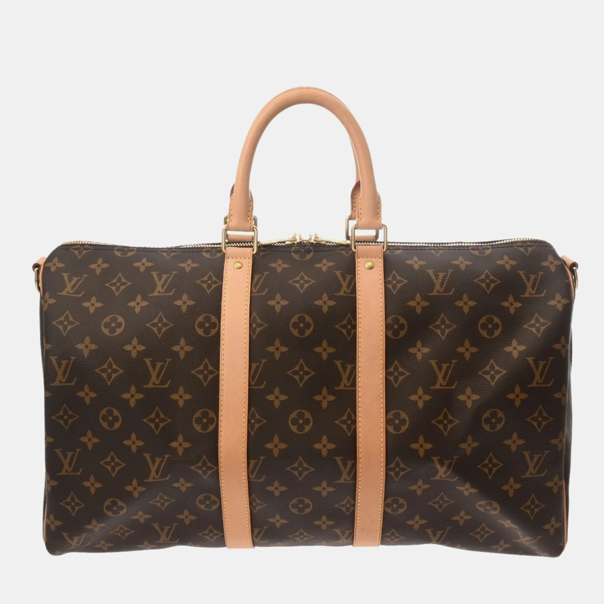 

Louis Vuitton Keepall Bandouliere 45 Brown Monogram Canvas Boston Bag