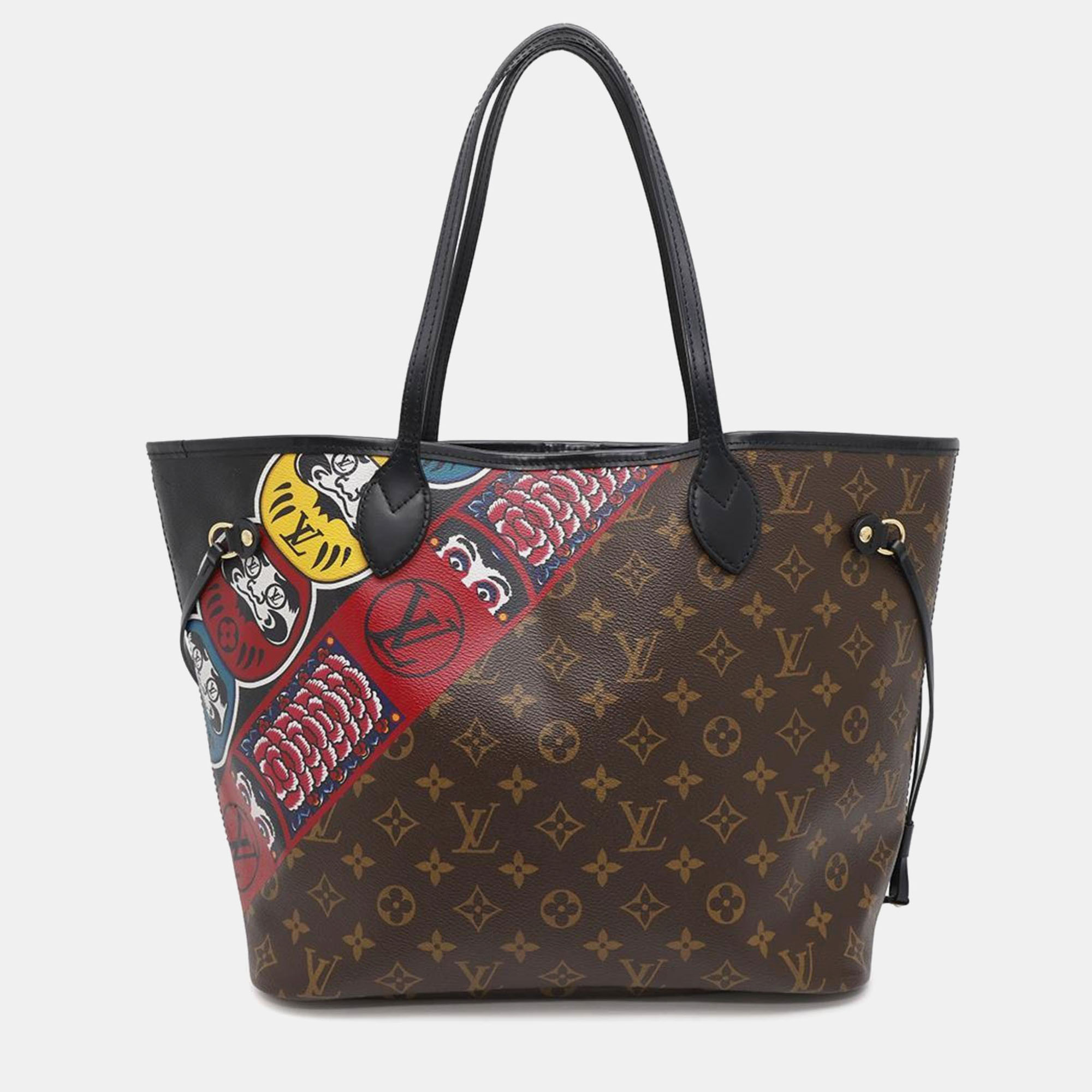 

Louis Vuitton Neverfull MM Brown Monogram Canvas Tote Bag
