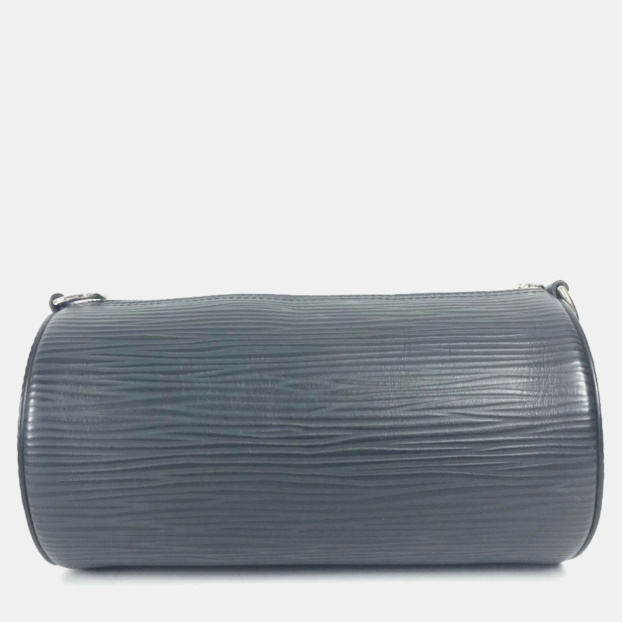 

Louis Vuitton Soft Polochon PM Black Epi Leather Shoulder Bag