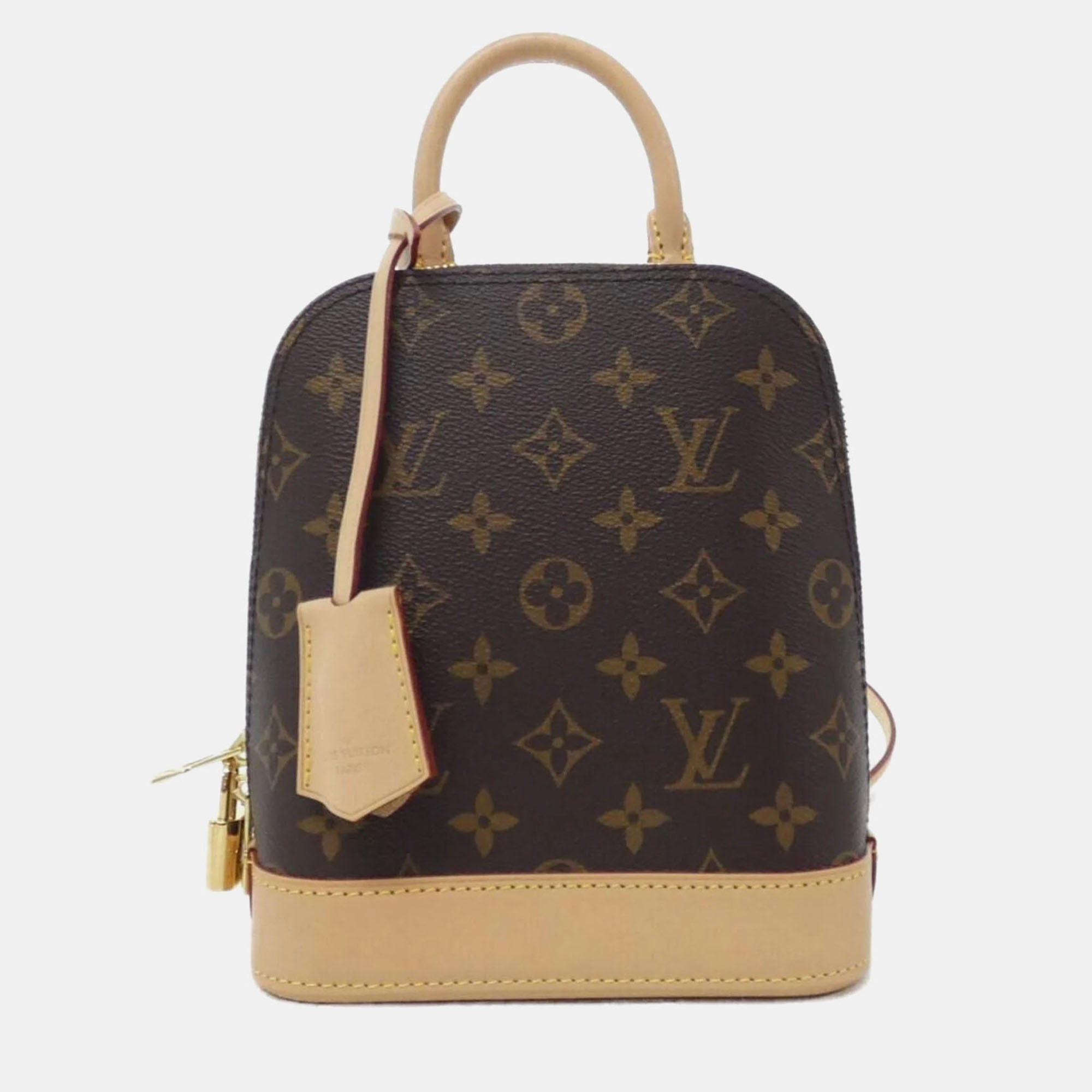 

Louis Vuitton Alma Brown Monogram Canvas Backpack