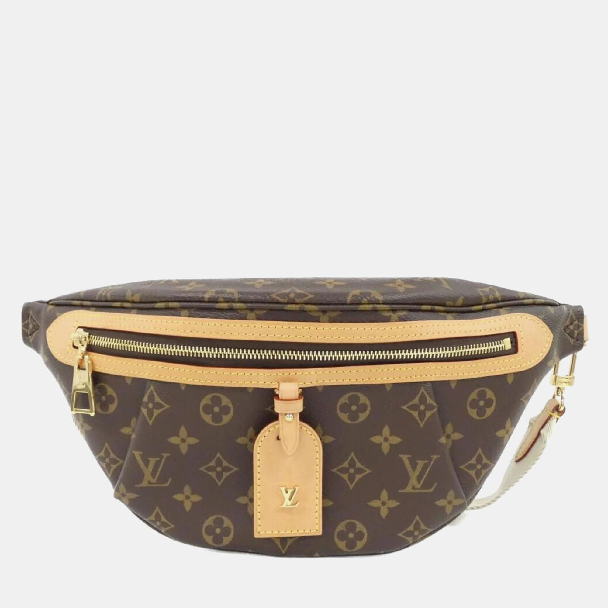 

Louis Vuitton High Rise Brown Monogram Canvas Bumbag