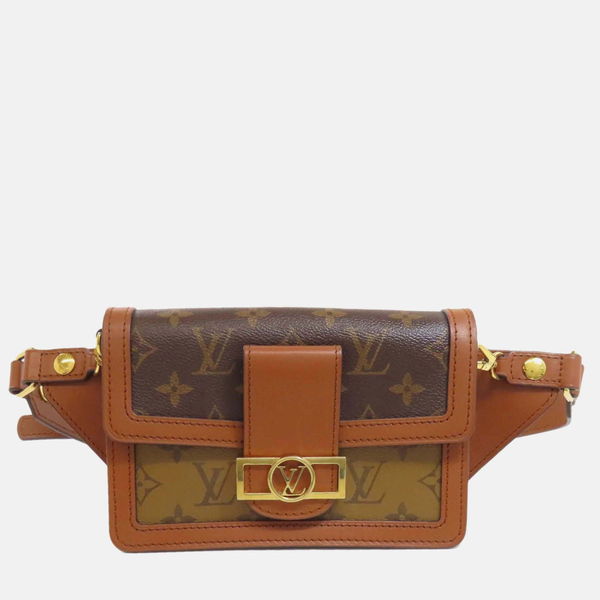 

Louis Vuitton Dauphine Brown Monogram Reverse Bumbag