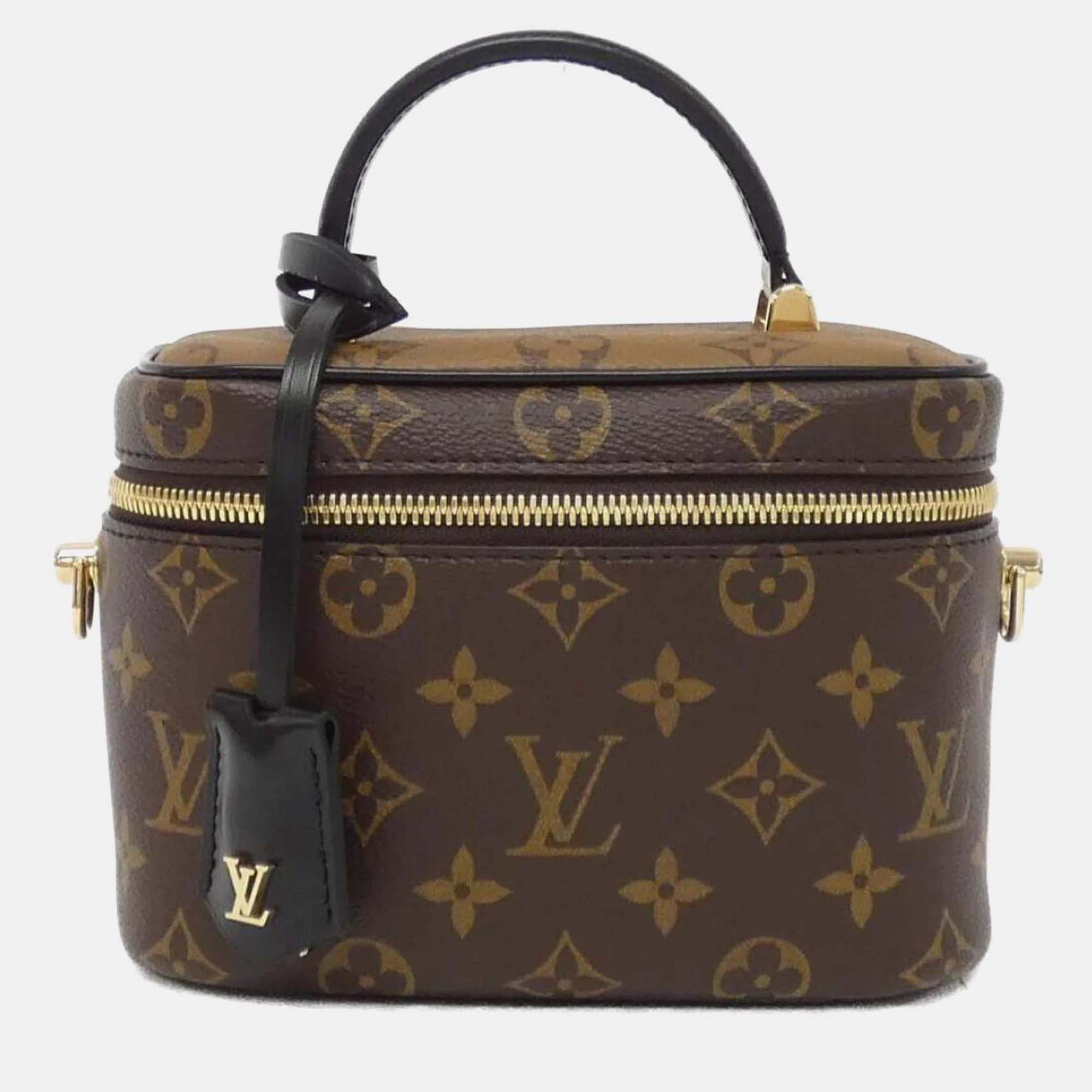 

Louis Vuitton Vanity PM Brown Monogram Coated Canvas Shoulder Bag