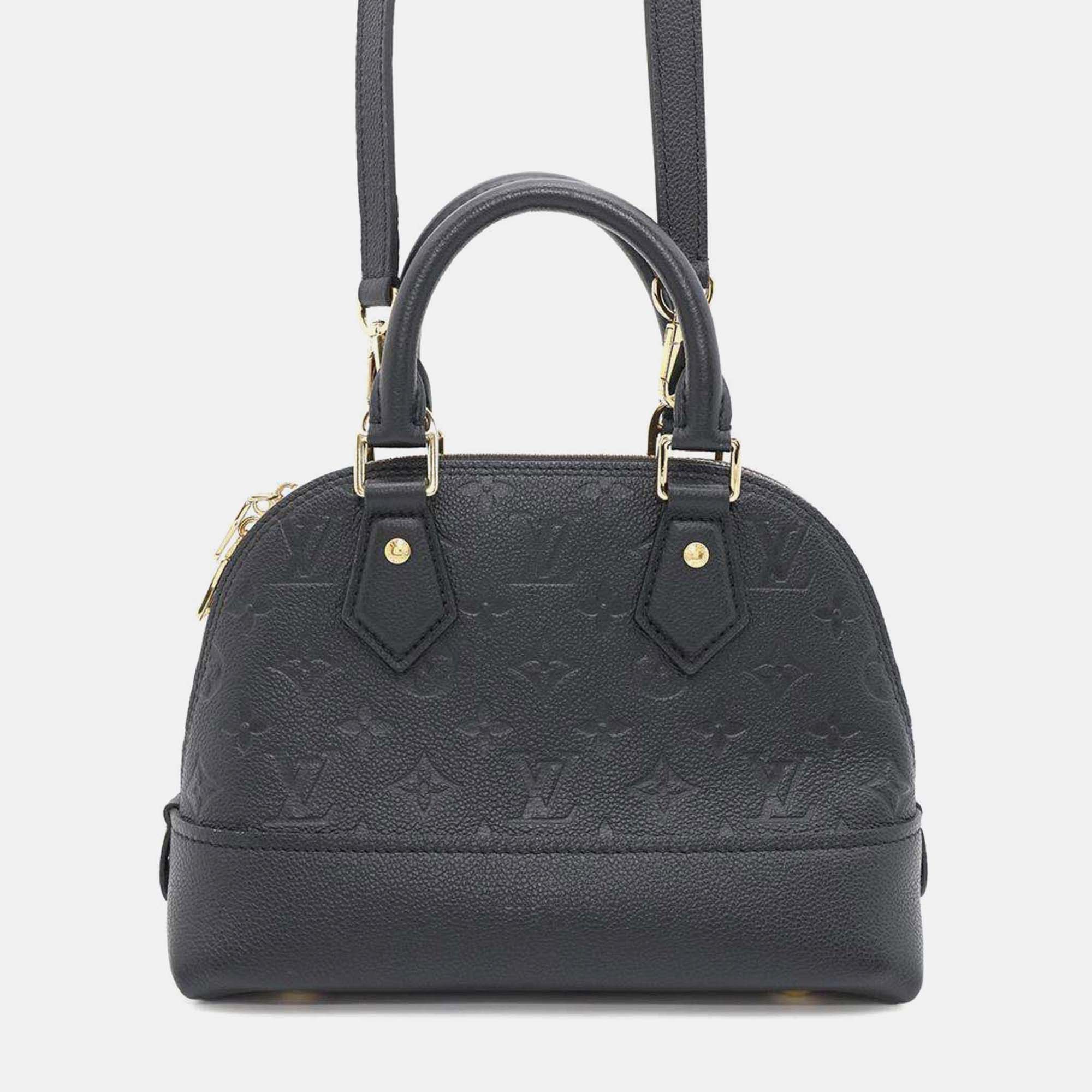 

Louis Vuitton Neo Alma BB Black Monogram Empreinte Leather Shoulder Bag