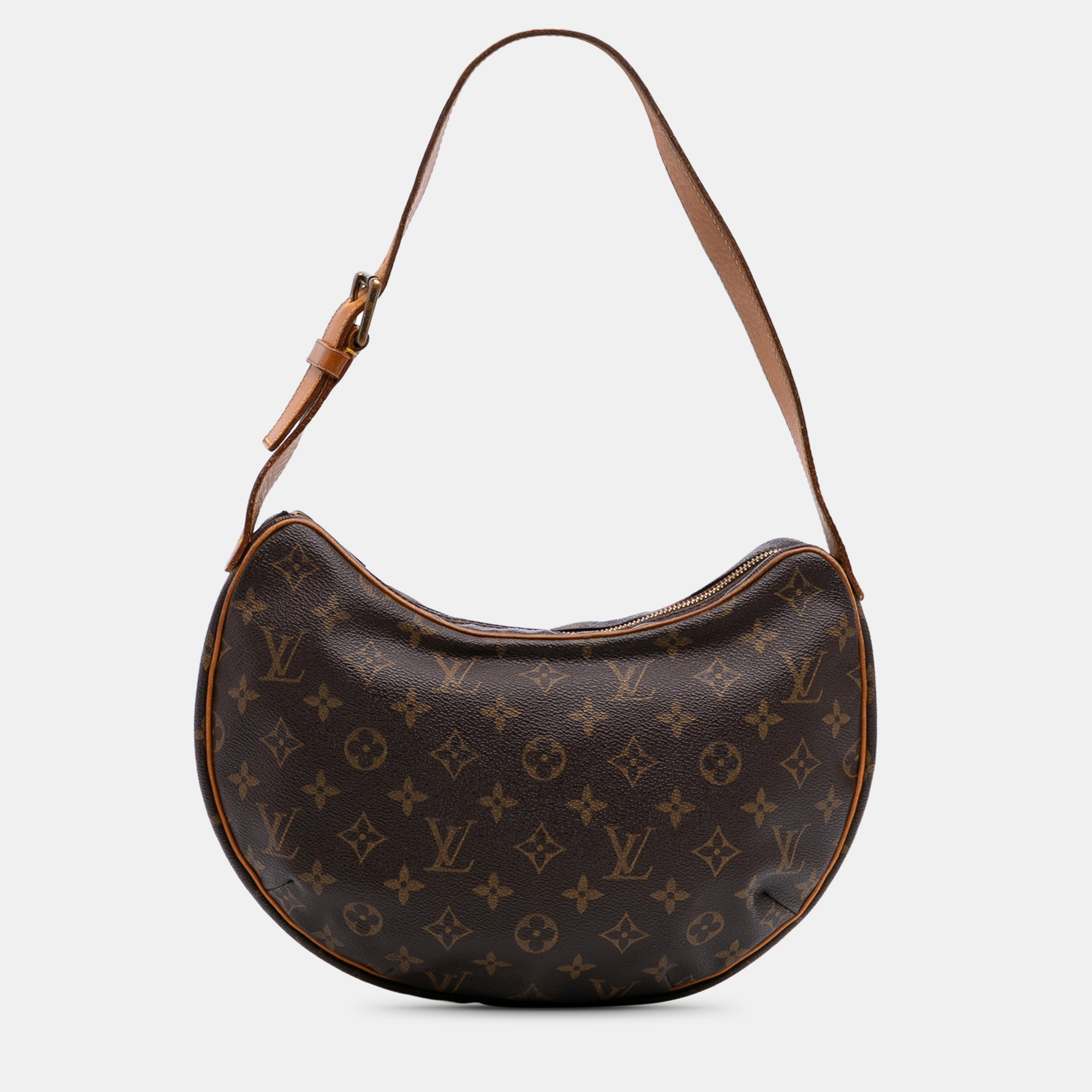 

Louis Vuitton Brown Monogram Croissant MM