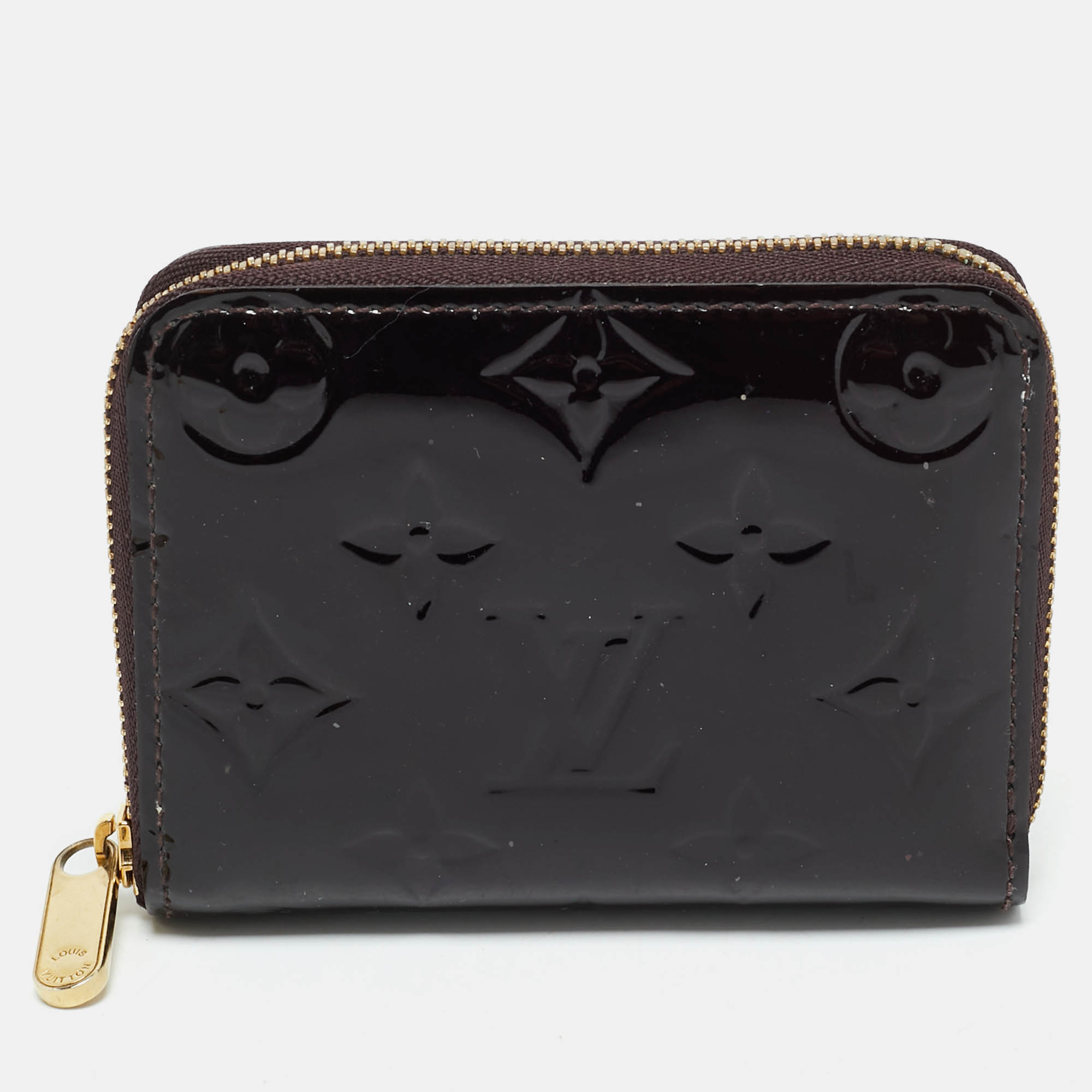 

Louis Vuitton Amarante Monogram Vernis Zippy Coin Purse, Purple