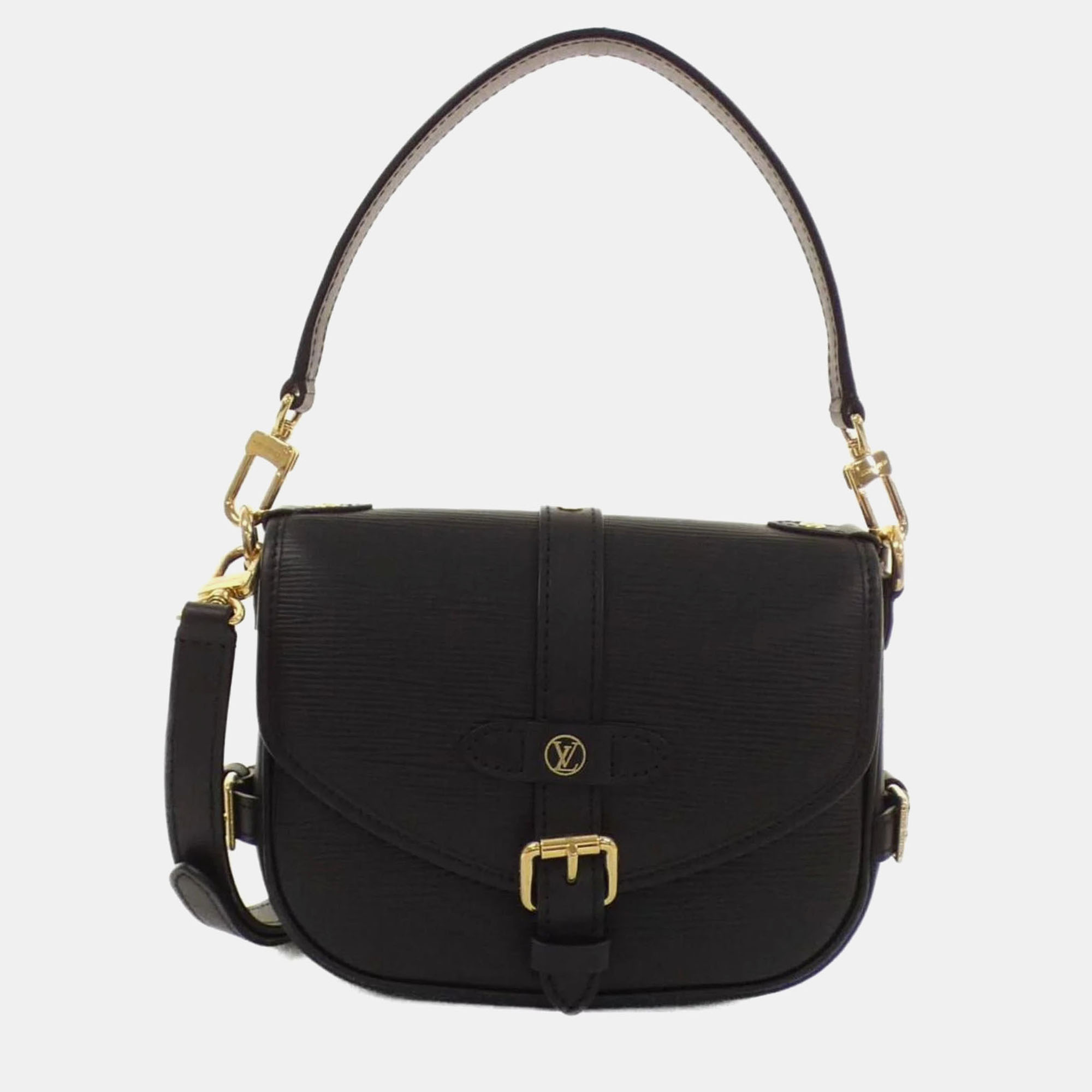 

Louis Vuitton Saumur BB Black Epi Leather Shoulder Bag