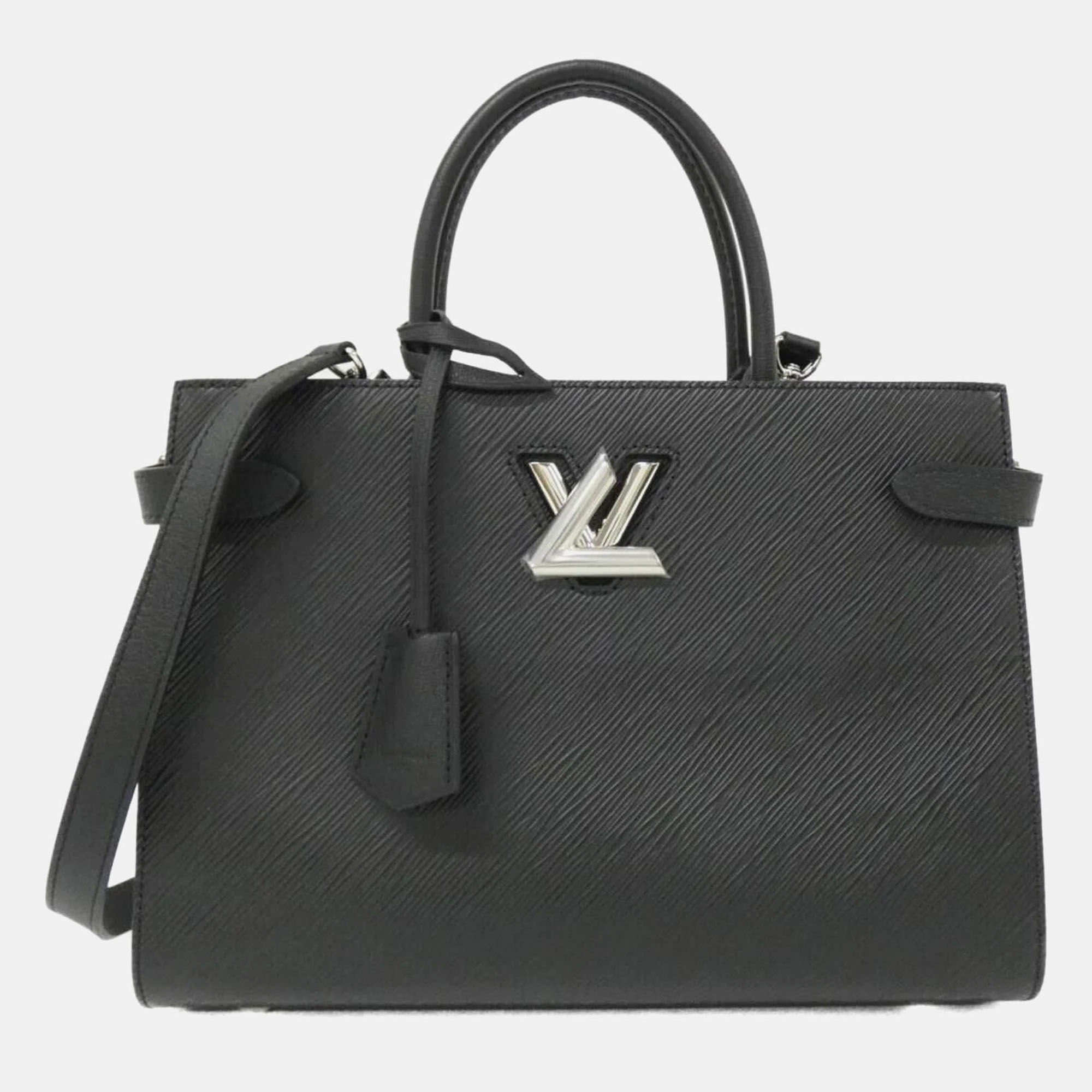 

Louis Vuitton Twist Black Epi Leather Tote Bag