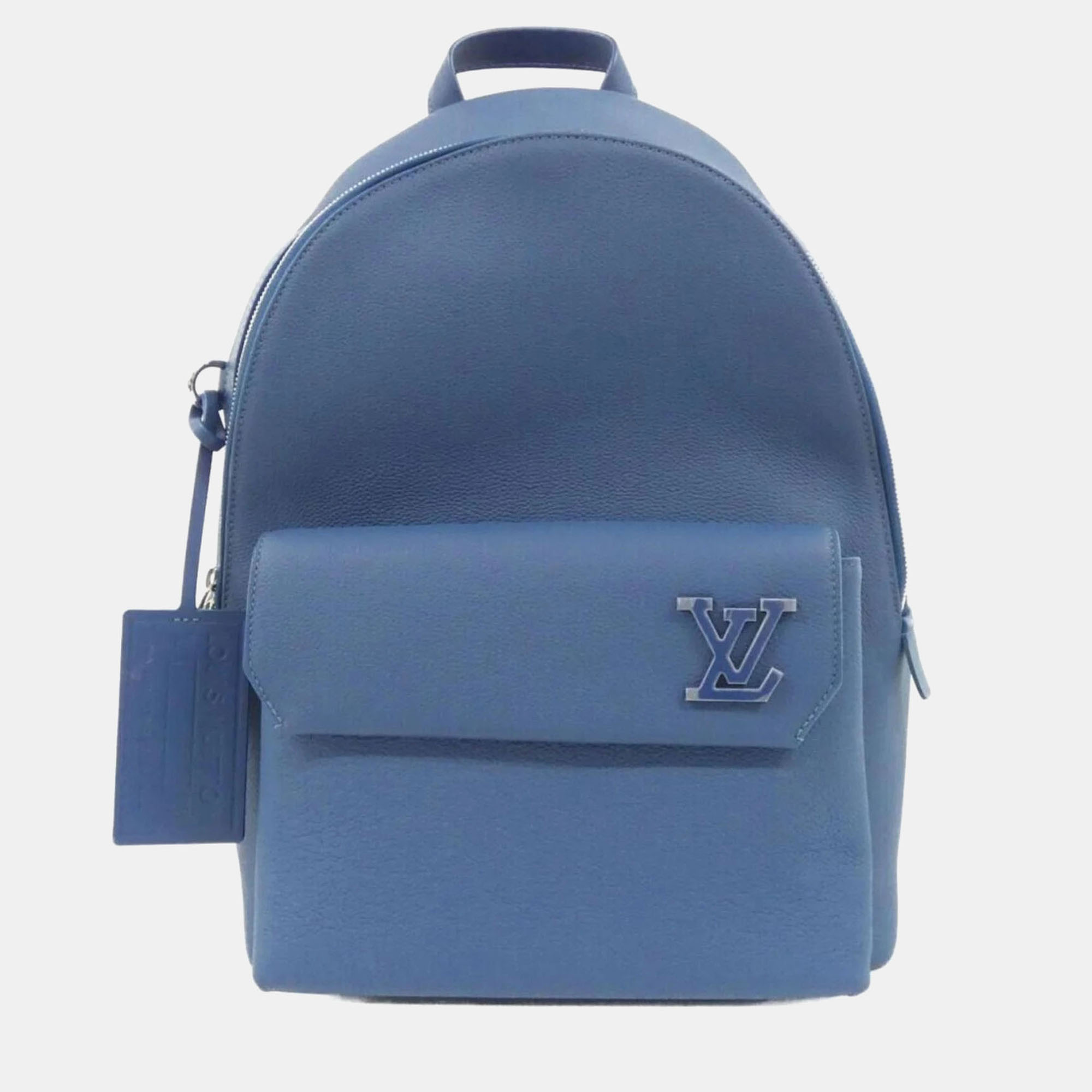 

Louis Vuitton Aerogram Take Off Leather Rucksack, Blue
