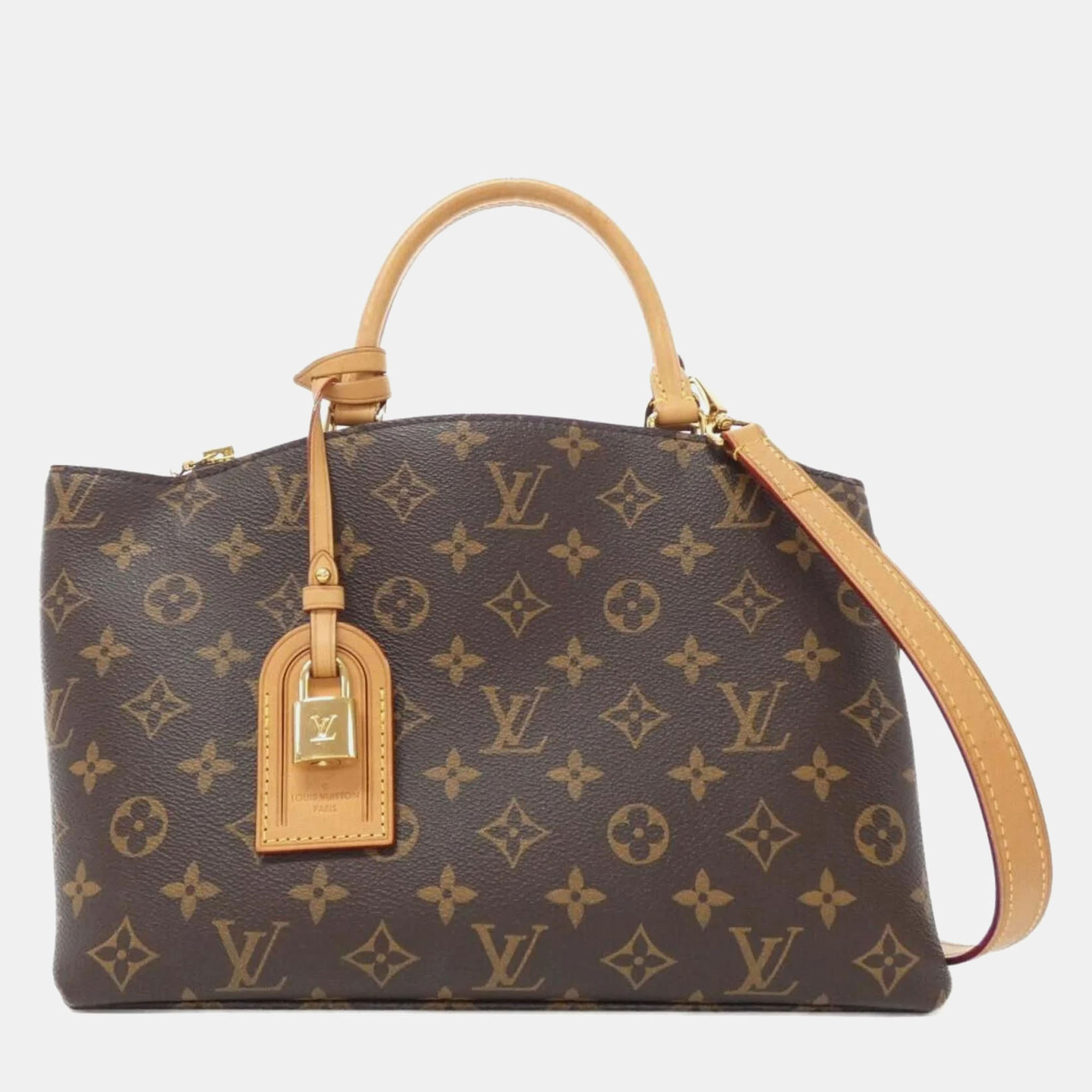 

Louis Vuitton Grand Palais MM Monogram Canvas Tote Bag, Brown