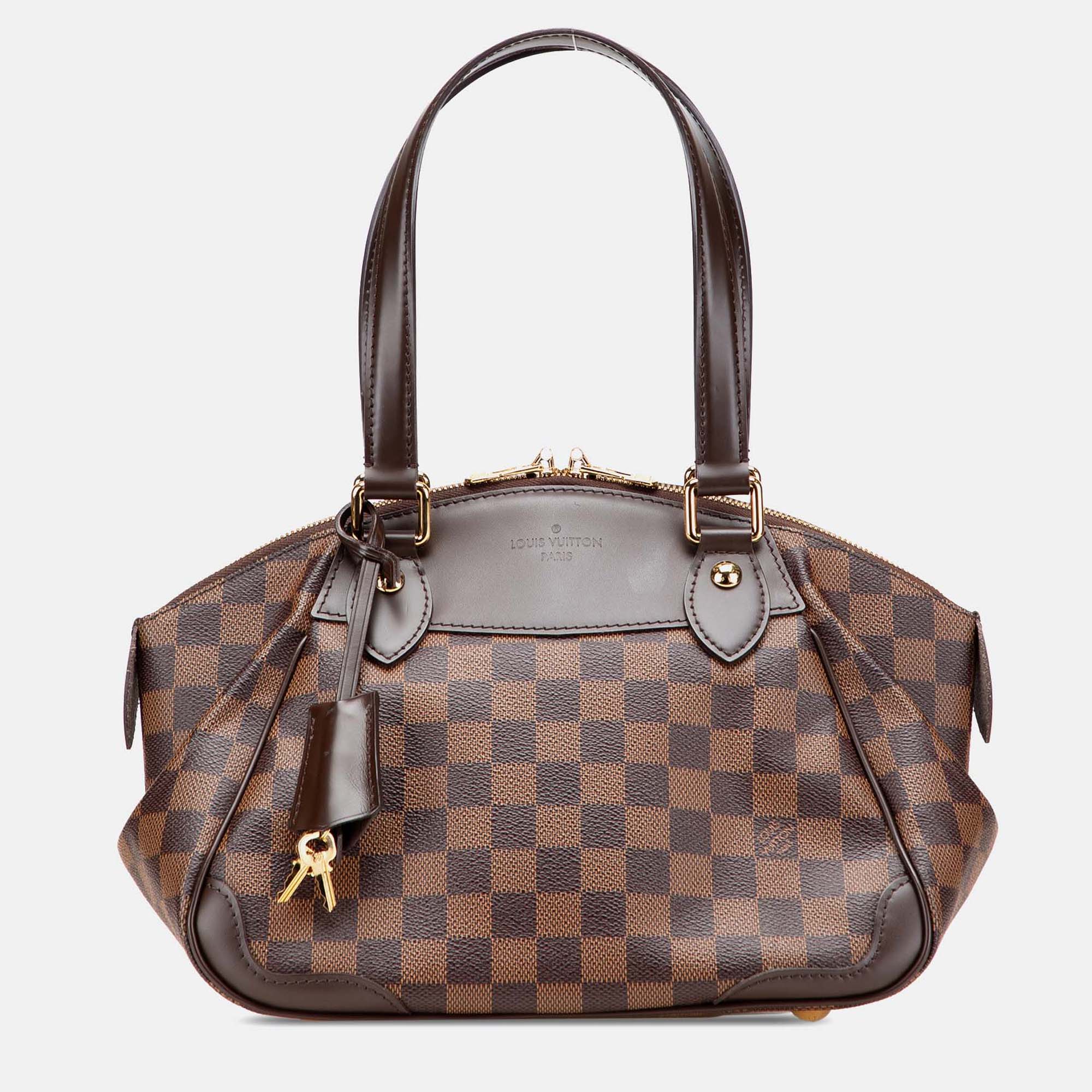

Louis Vuitton Brown Damier Ebene Verona PM