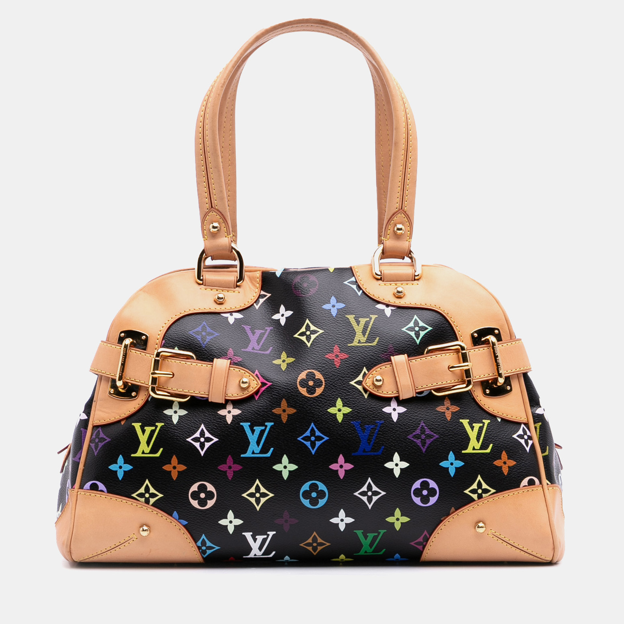 

Louis Vuitton Black Monogram Multicolore Claudia