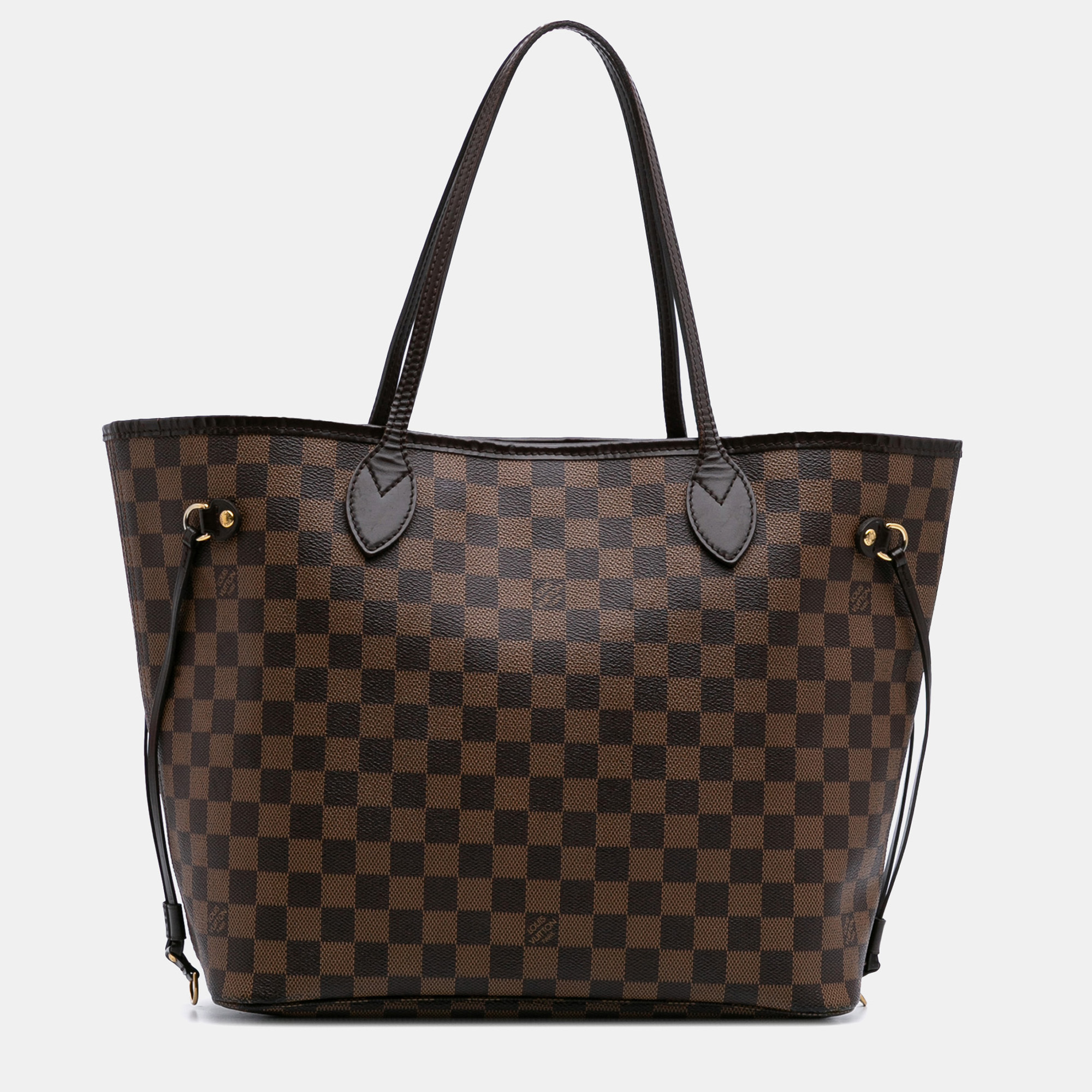 

Louis Vuitton Brown Damier Ebene Neverfull MM