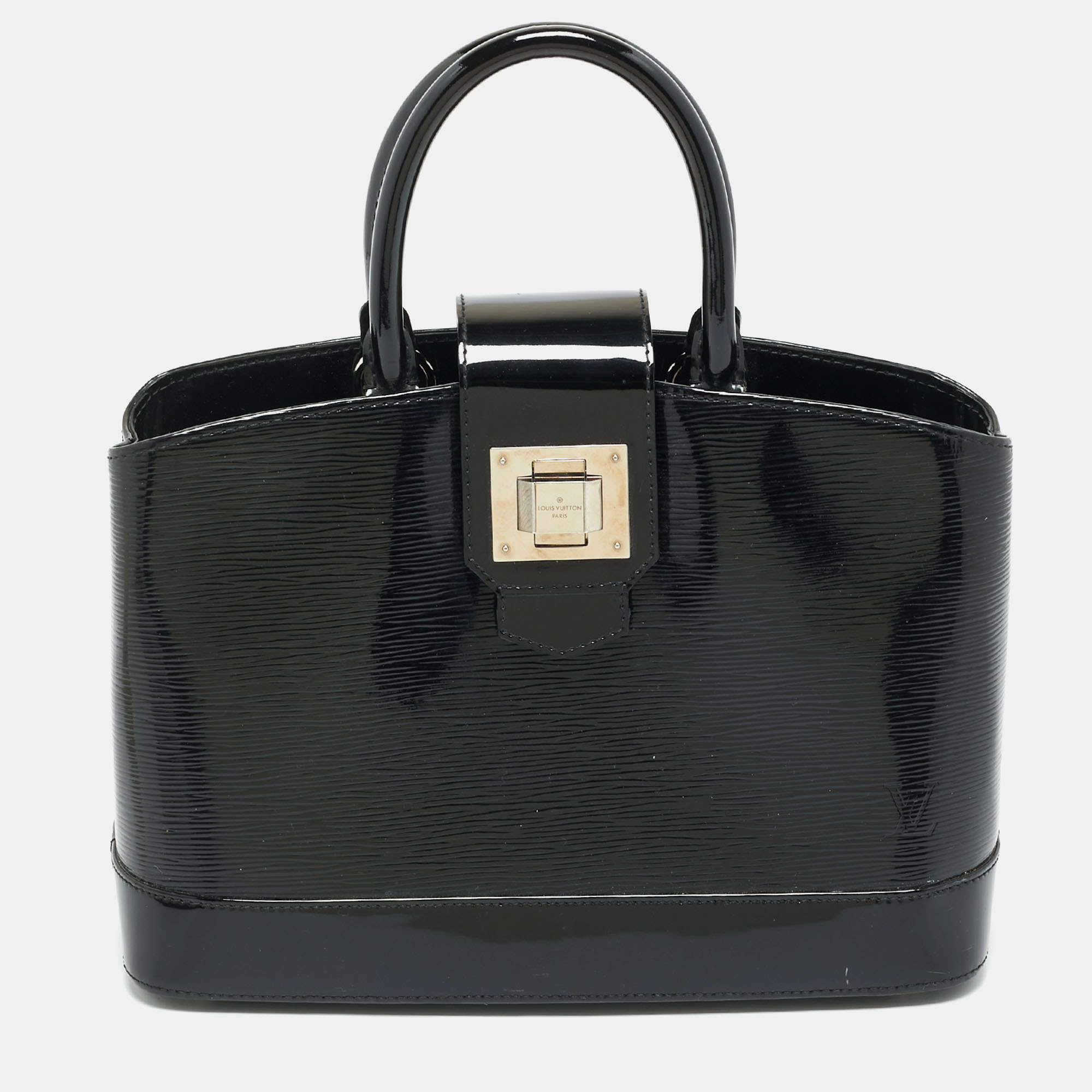 

Louis Vuitton Black Electric Epi Leather Mirabeau PM Bag