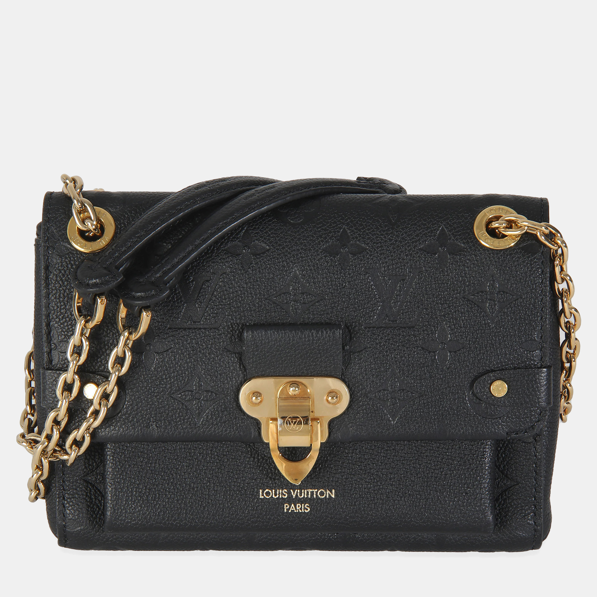 

Louis Vuitton Black Monogram Empreinte Vavin BB