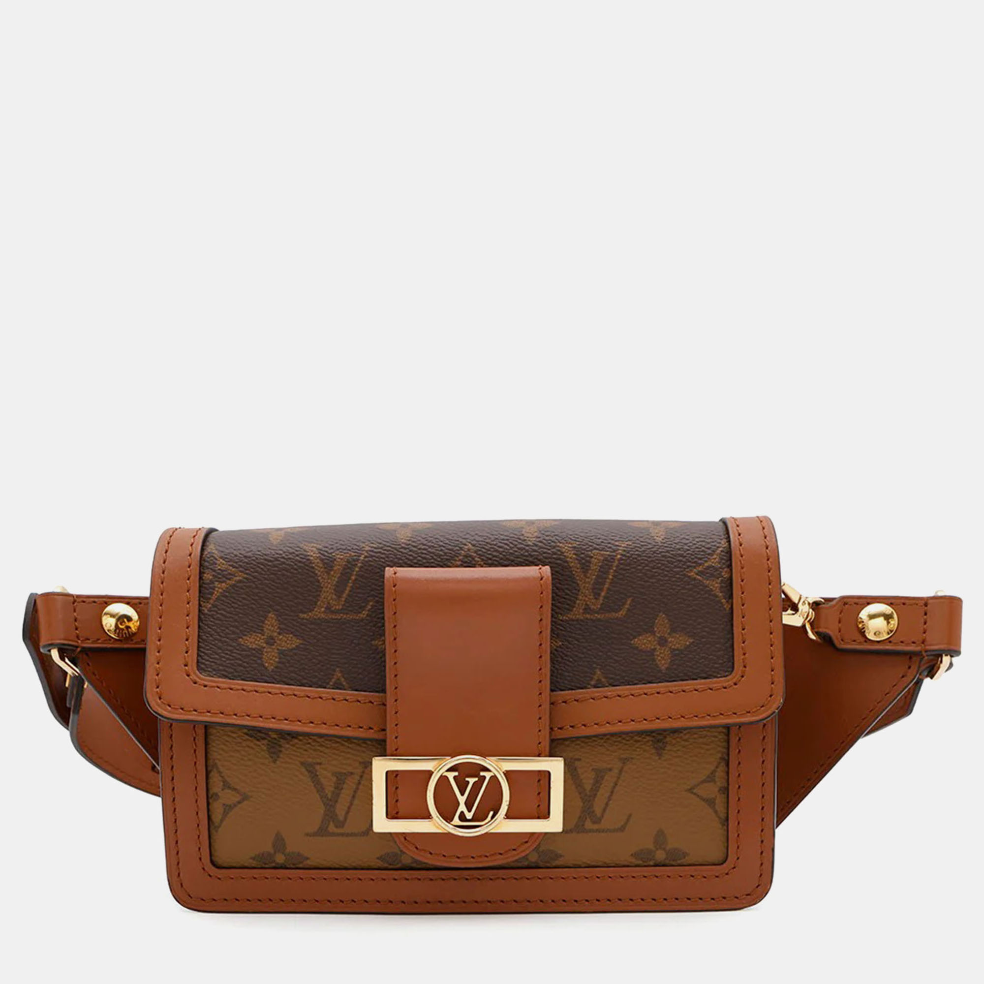 

Louis Vuitton Bumbag Dauphine Noir Monogram Monogram Reverse Canvas, Brown