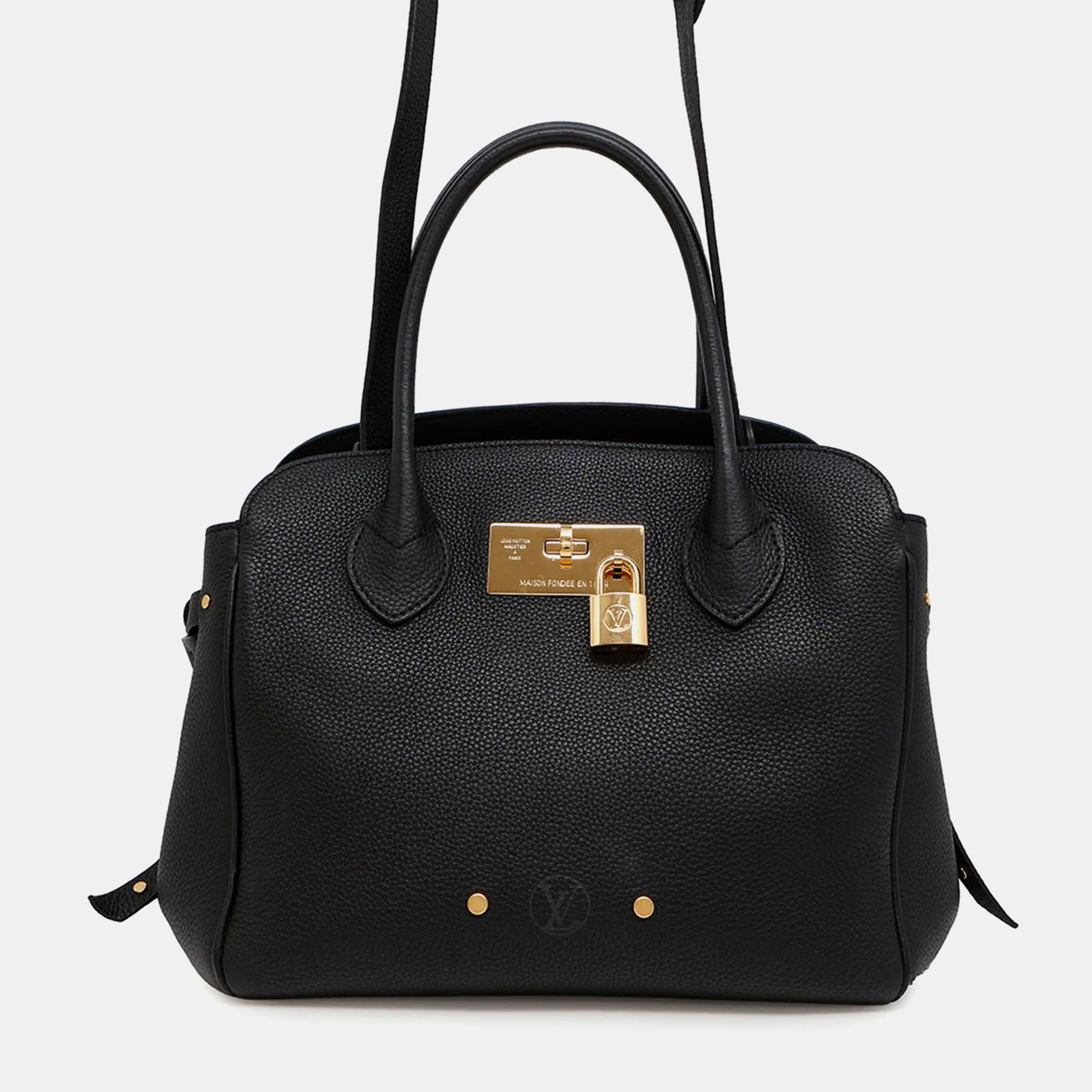 

Louis Vuitton Milla Noir Calf Leather Size Pm, Black