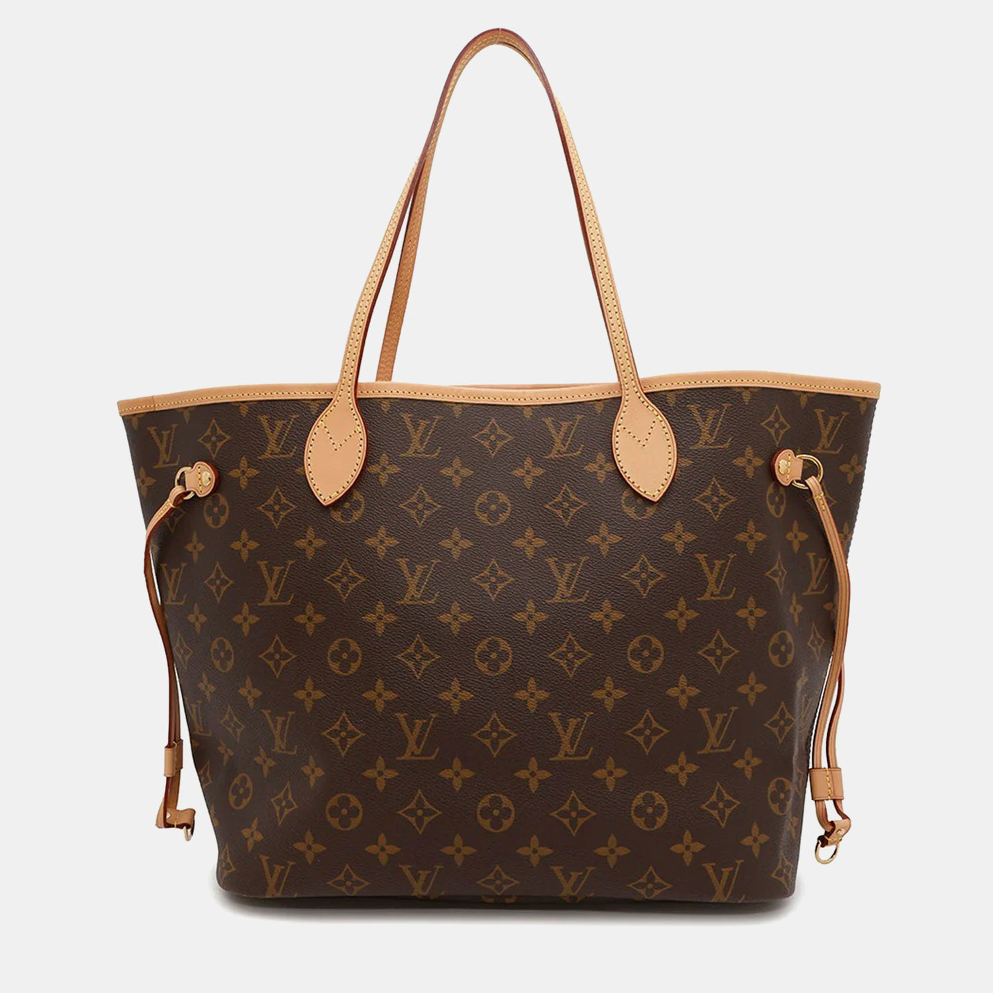 

Louis Vuitton Neverfull MM Pivoine Monogram Canvas Tote Bag, Brown