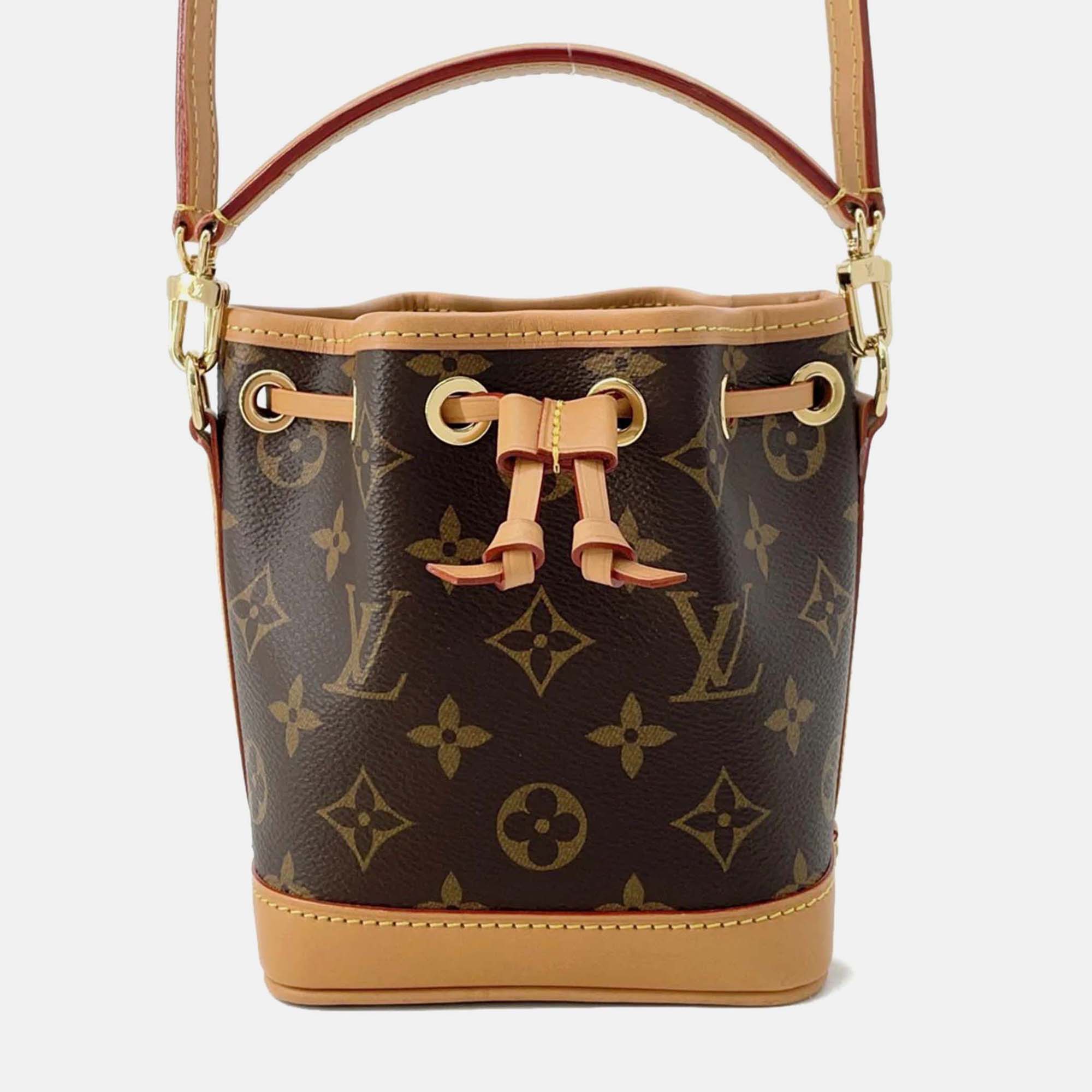 

Louis Vuitton Nano Noé Brown Monogram Hand Bag