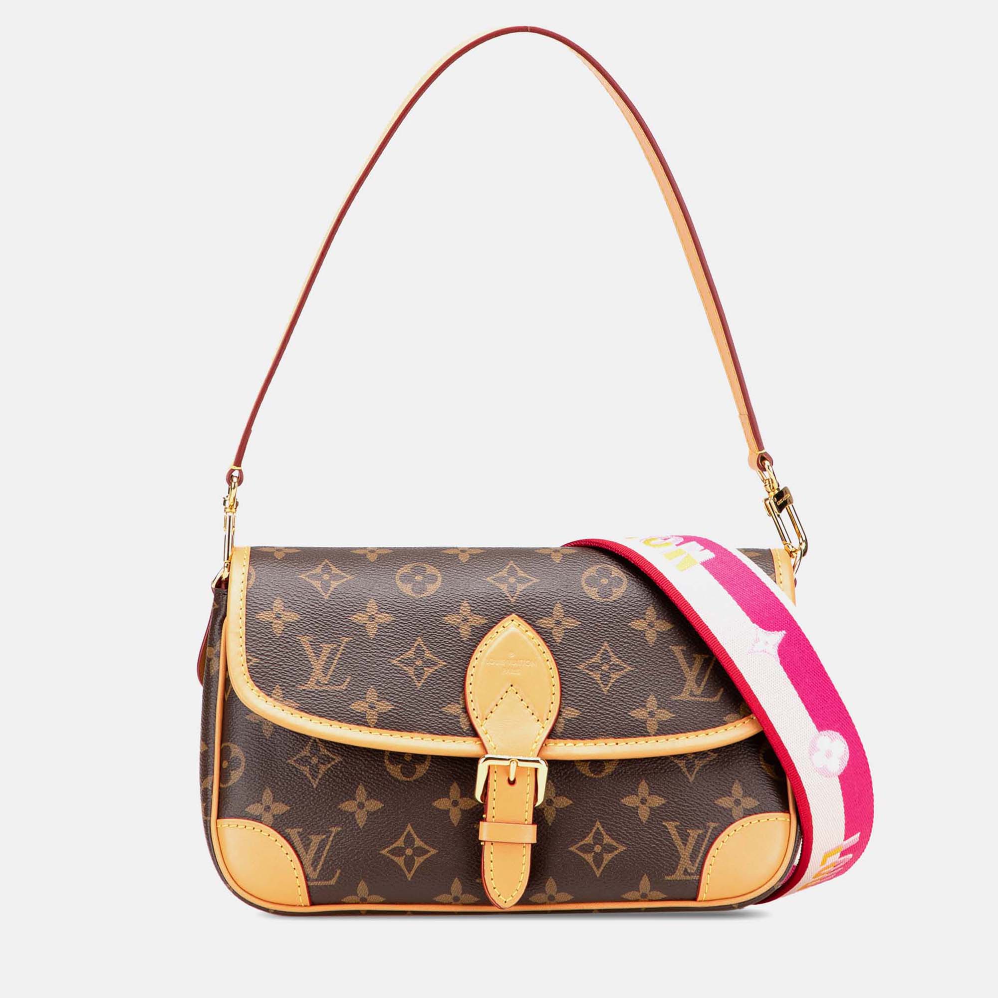 

Louis Vuitton Brown Monogram Diane