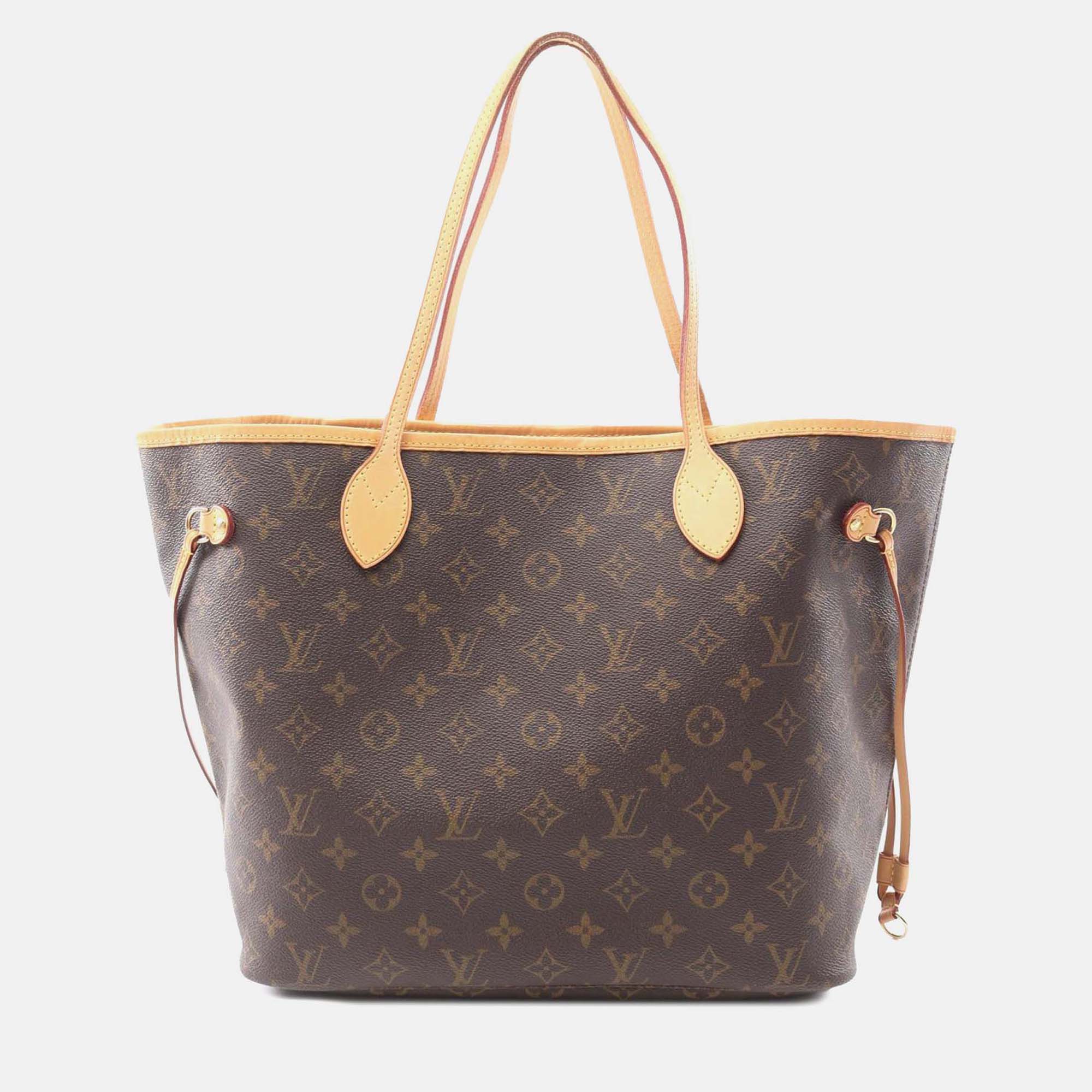 

Louis Vuitton Brown Monogram Neverfull MM
