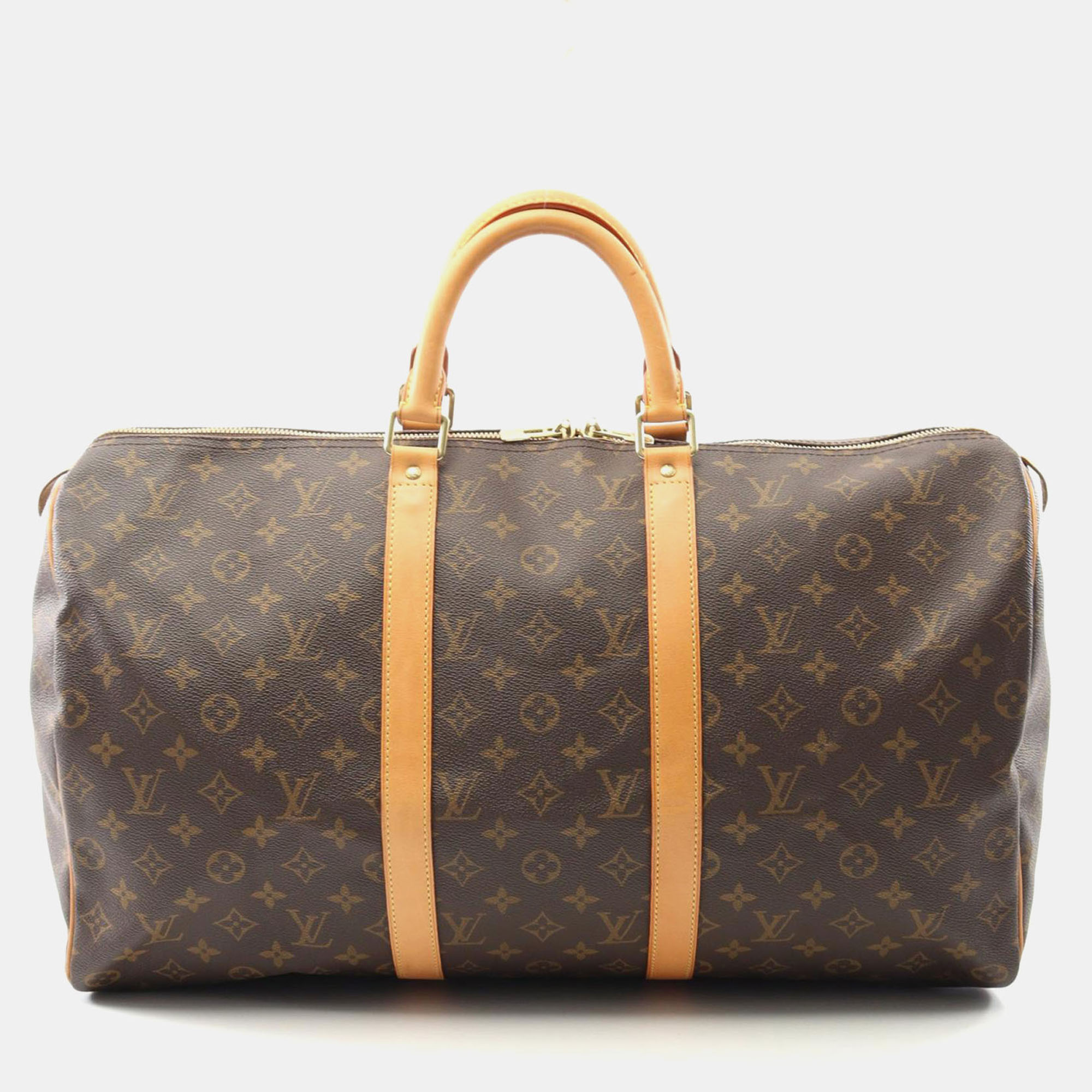 

Louis Vuitton Keepall 50 Brown Monogram Canvas Travel Bag