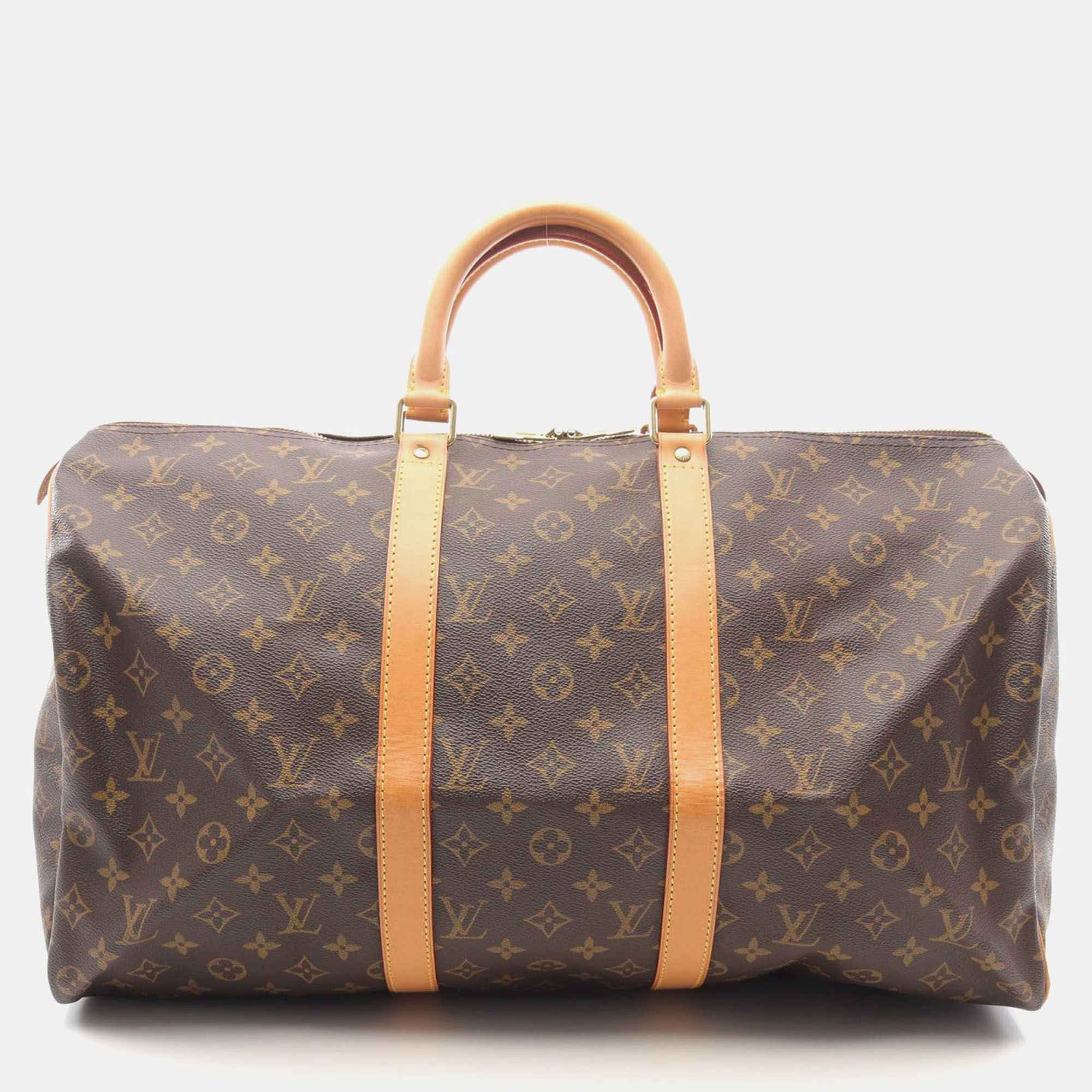 

Louis Vuitton Keepall 50 Brown Monogram Canvas Travel Bag