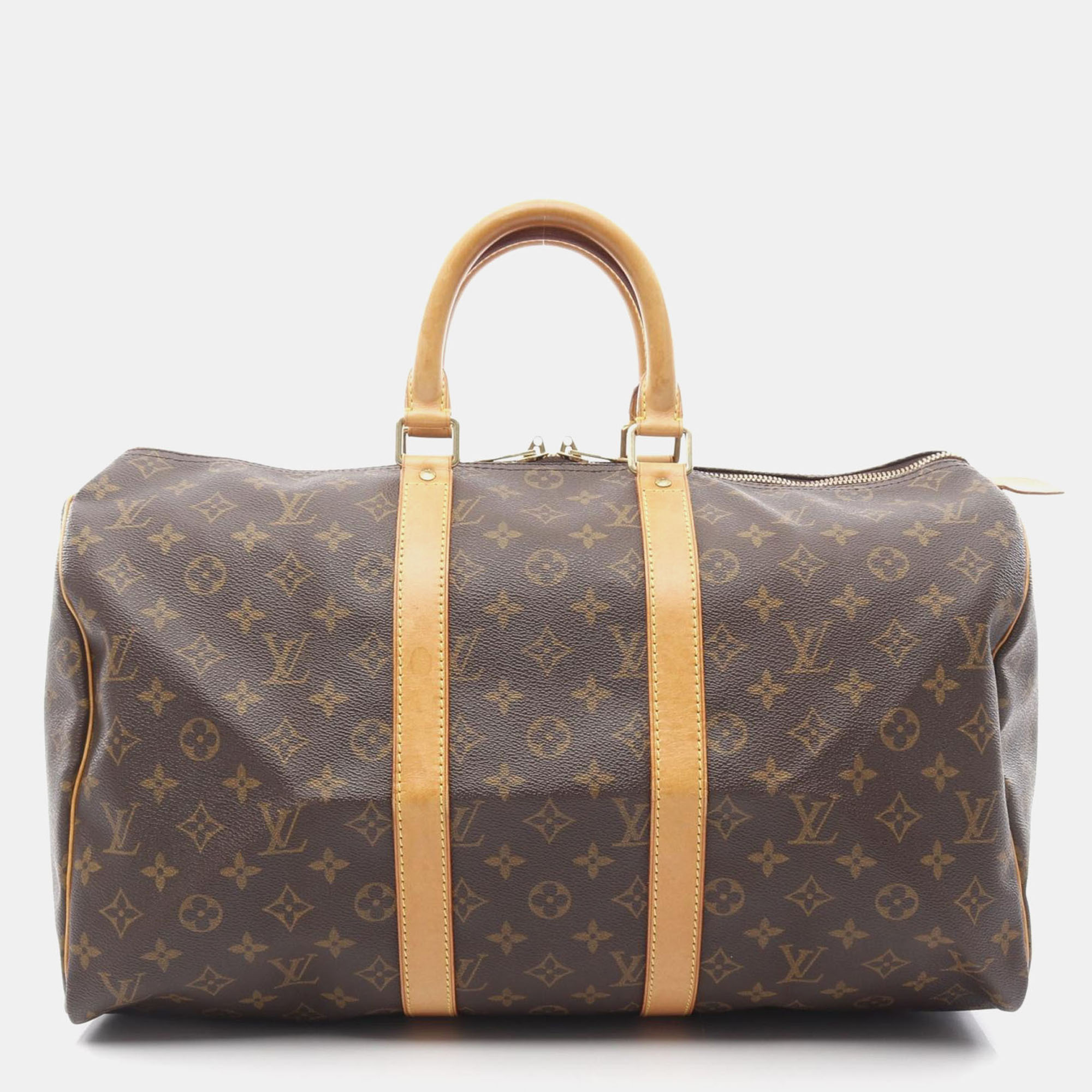

Louis Vuitton Keepall 45 Brown Monogram Canvas Travel Bag