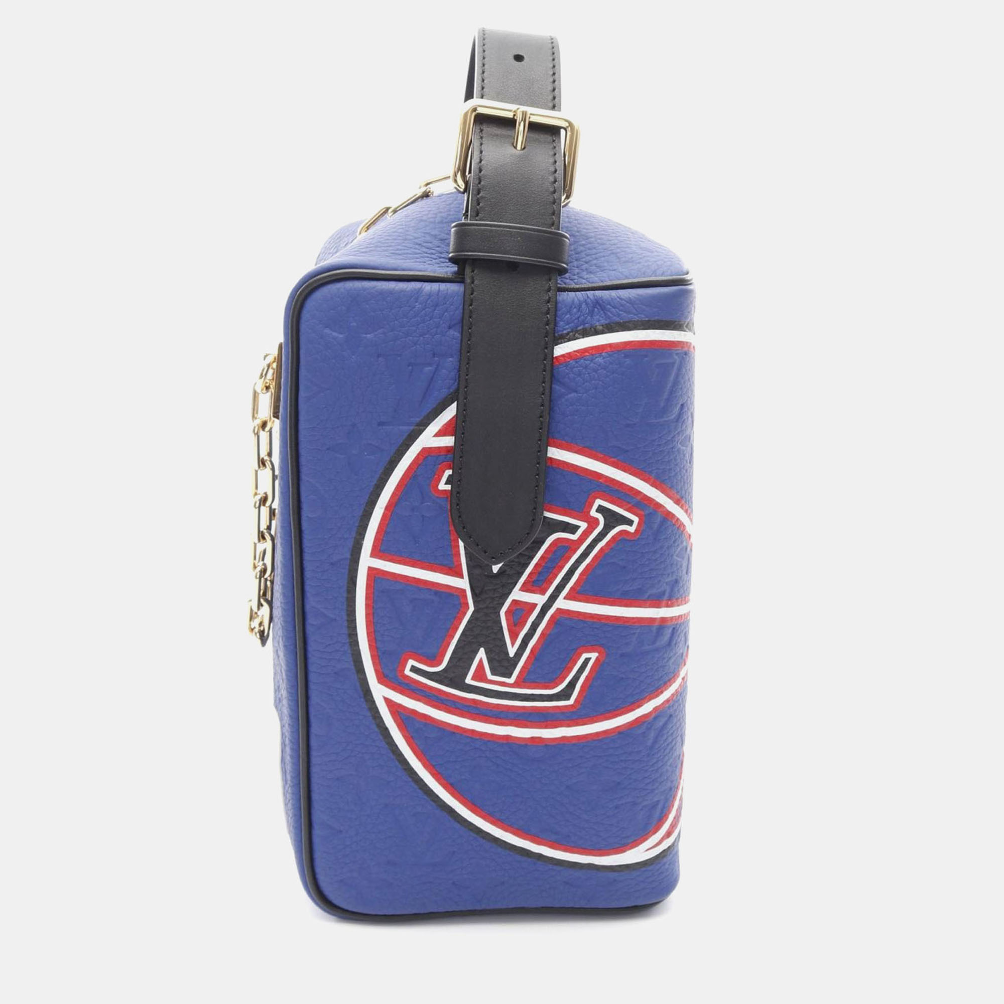 

Louis Vuitton NBA Blue Monogram Taurillon Leather Dopp Kit