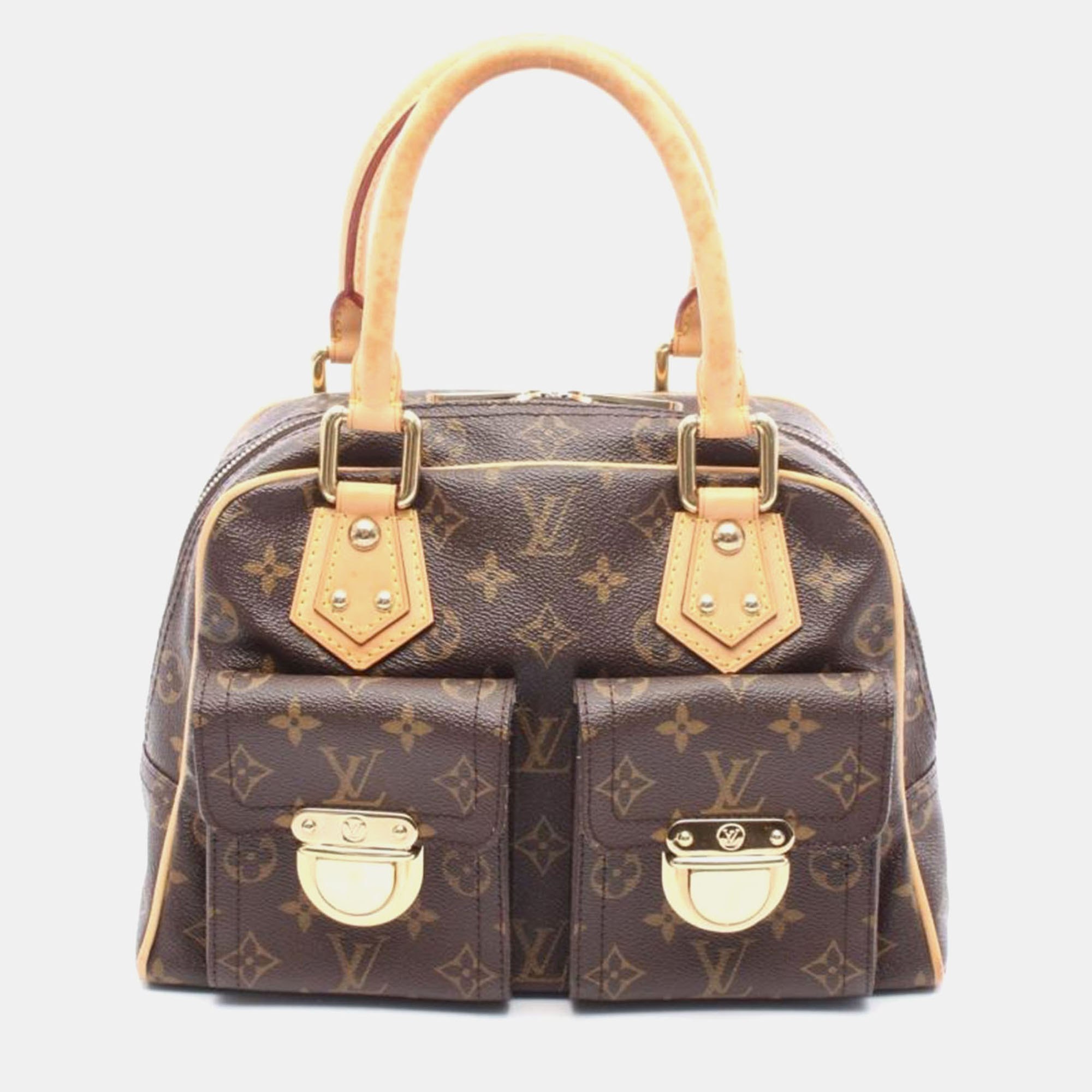 

Louis Vuitton Manhattan PM Brown Monogram Canvas Tote Bag