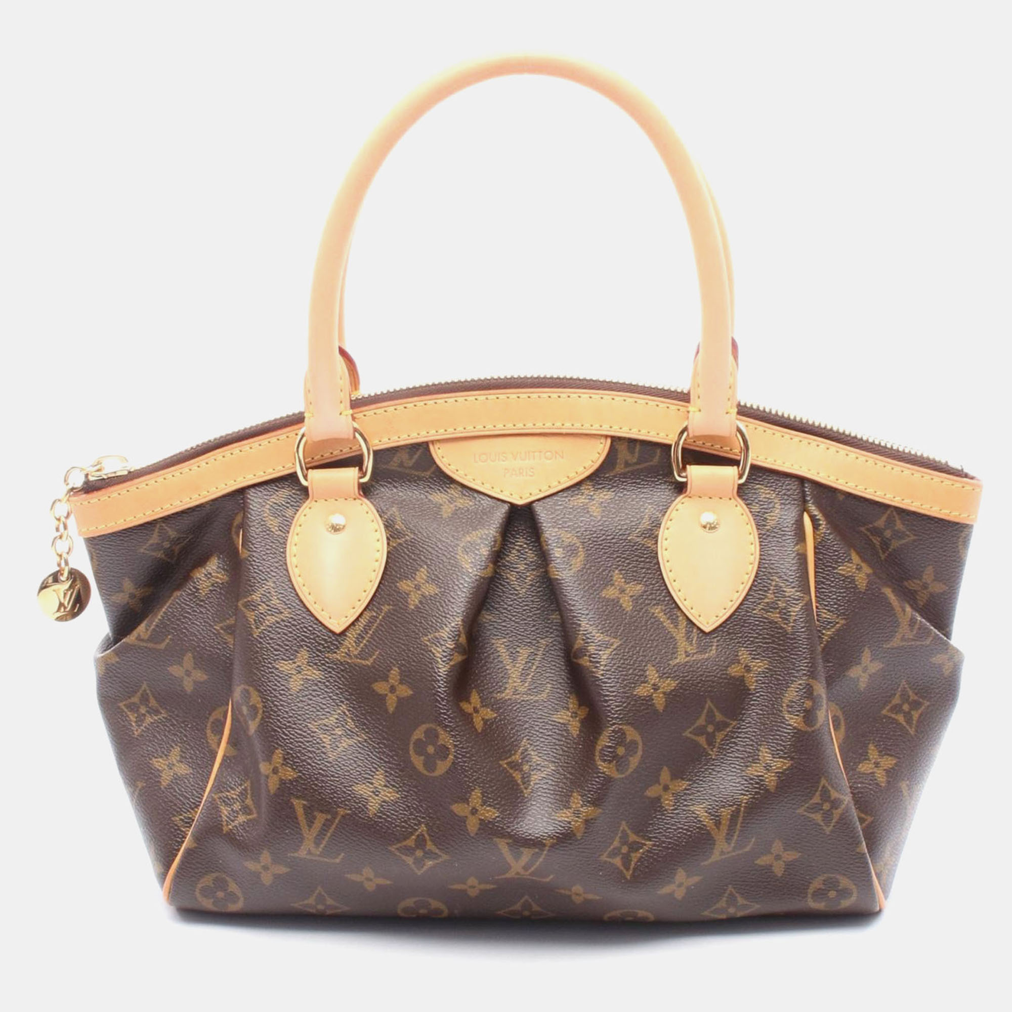 

Louis Vuitton Tivoli PM Brown Monogram Canvas Hand Tote Bag