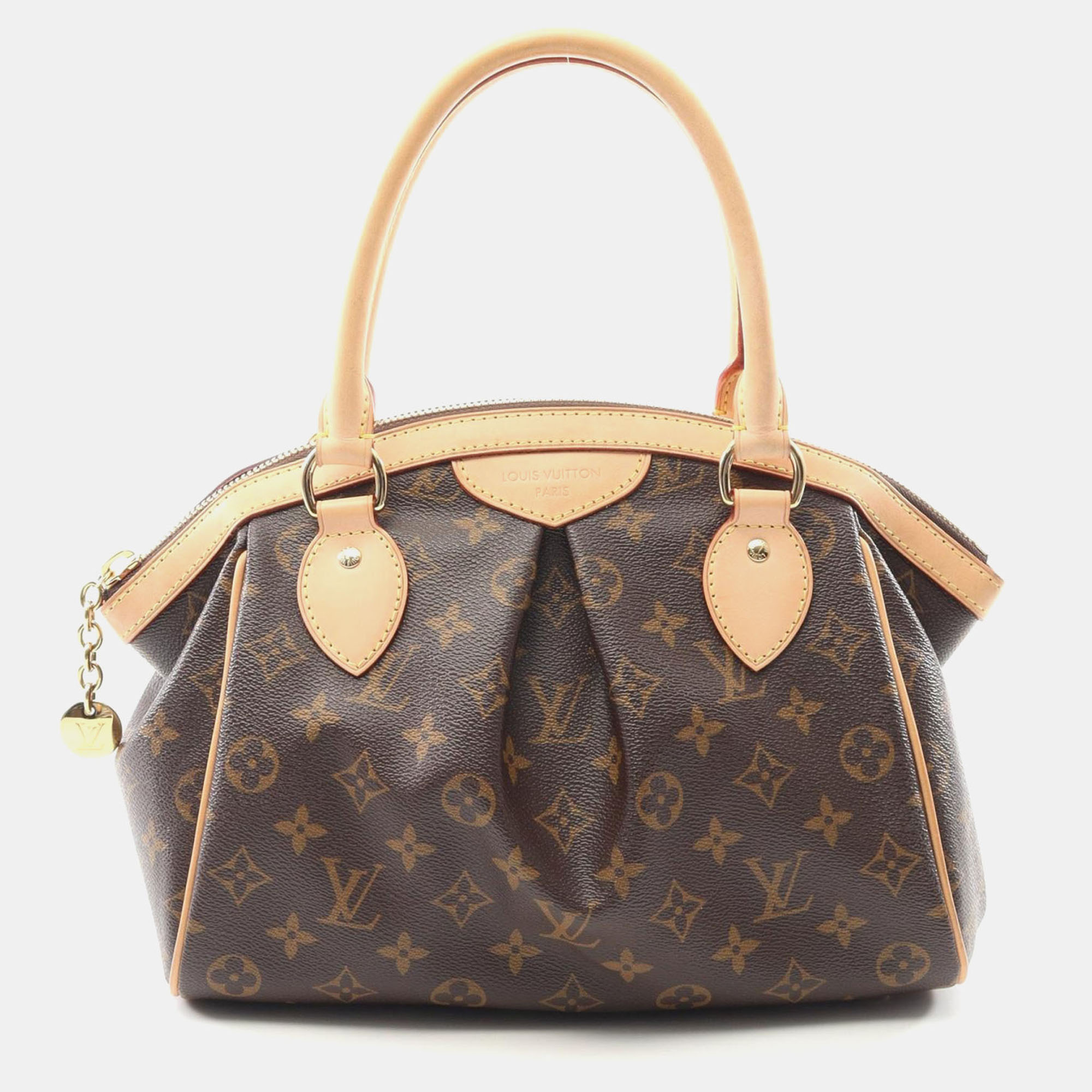 

Louis Vuitton Tivoli PM Brown Monogram Canvas Hand Tote Bag