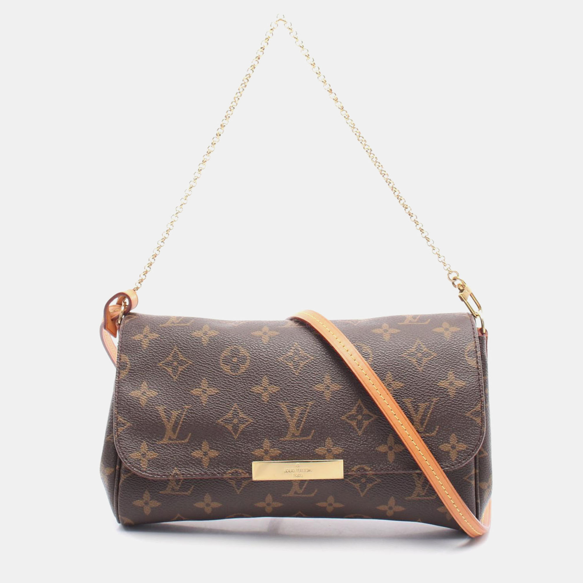 

Louis Vuitton Favorite MM Brown Monogram Canvas Shoulder Bag