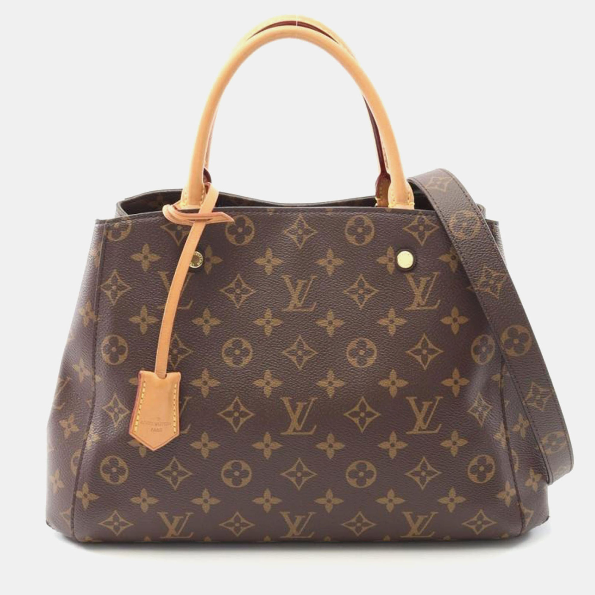 

Louis Vuitton Montaigne MM Brown Monogram Canvas Shoulder Bag