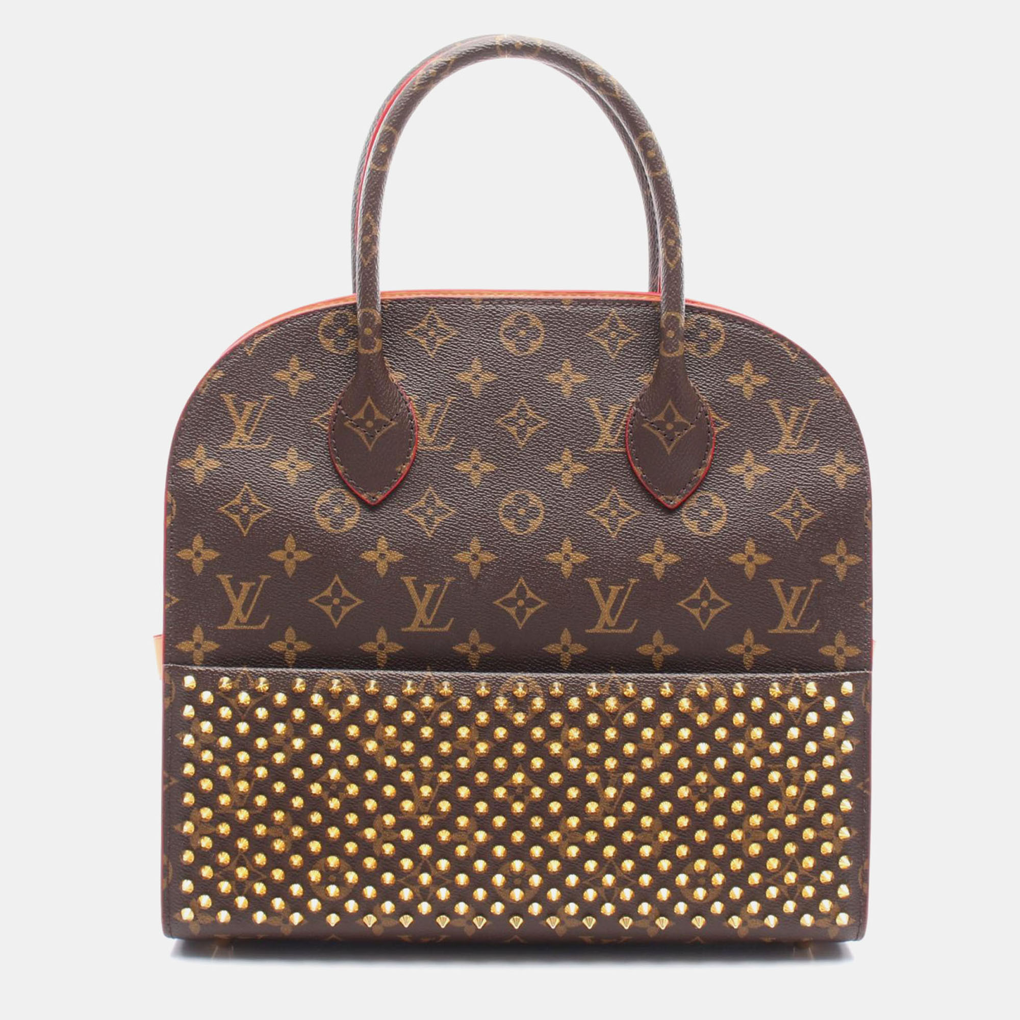 

Louis Vuitton Iconoclast Christian Louboutin Collaboration Monogram Shopping Bag, Brown
