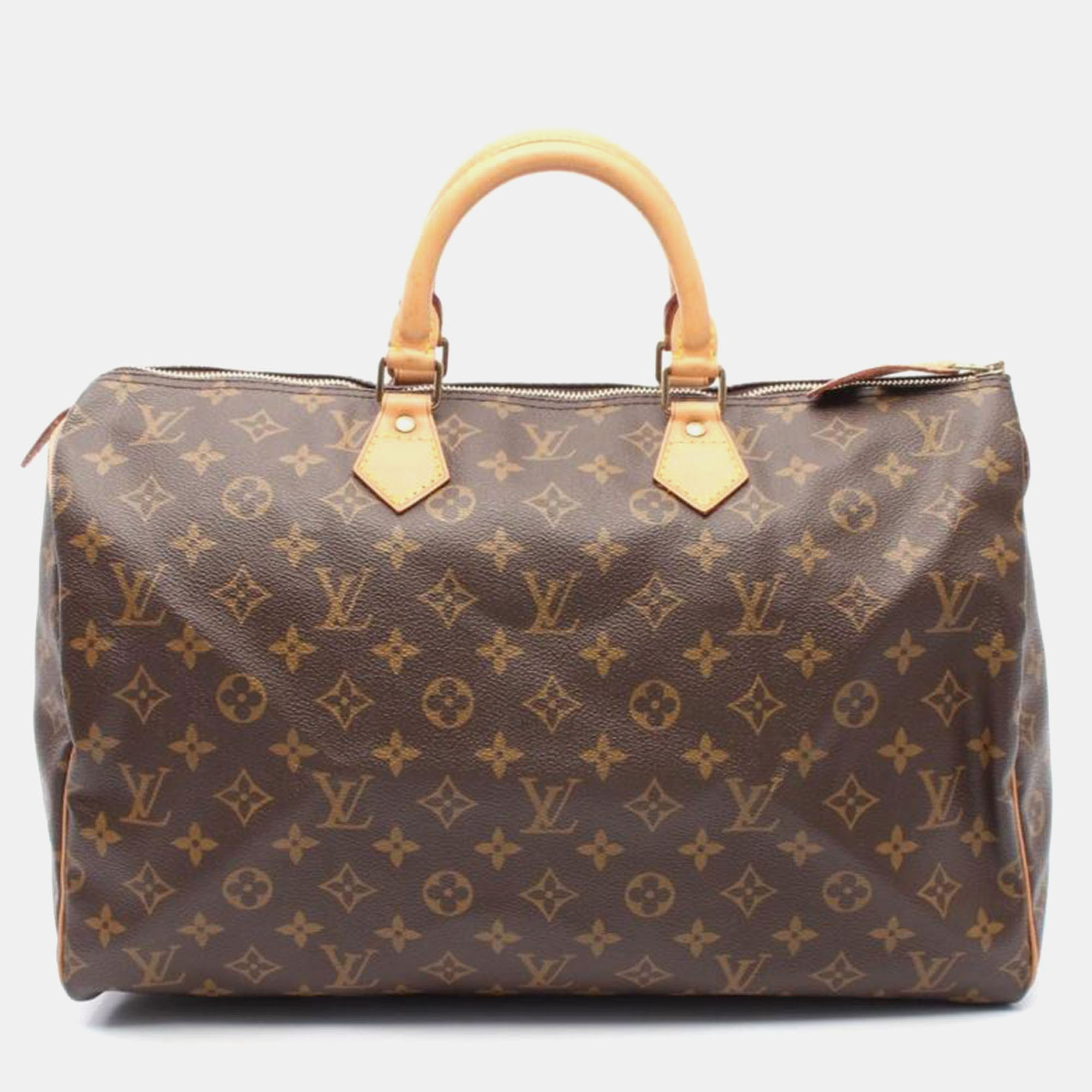 

Louis Vuitton Speedy 40 Brown Monogram Canvas Shoulder Bag