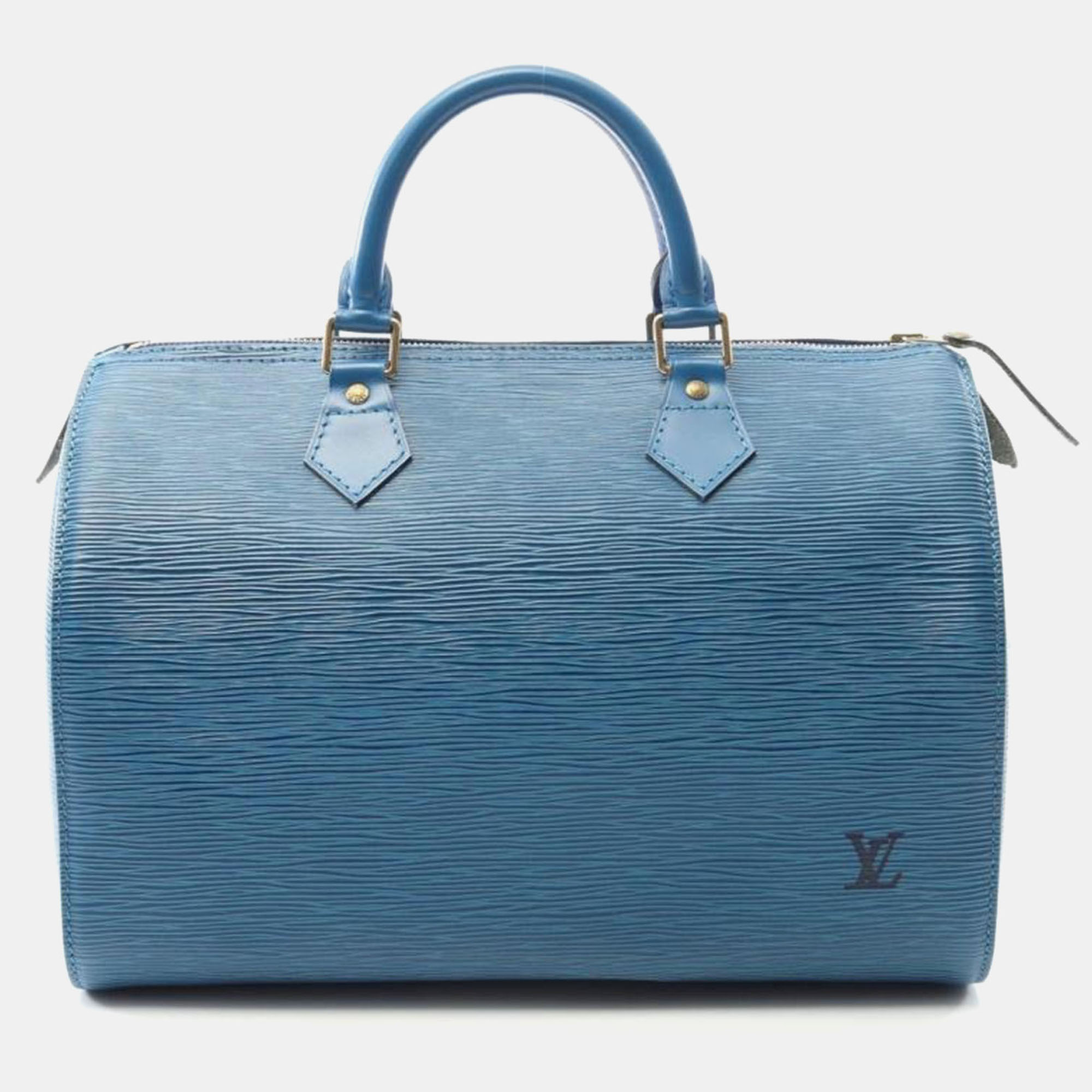 

Louis Vuitton Speedy 30 Epi Toledo Blue